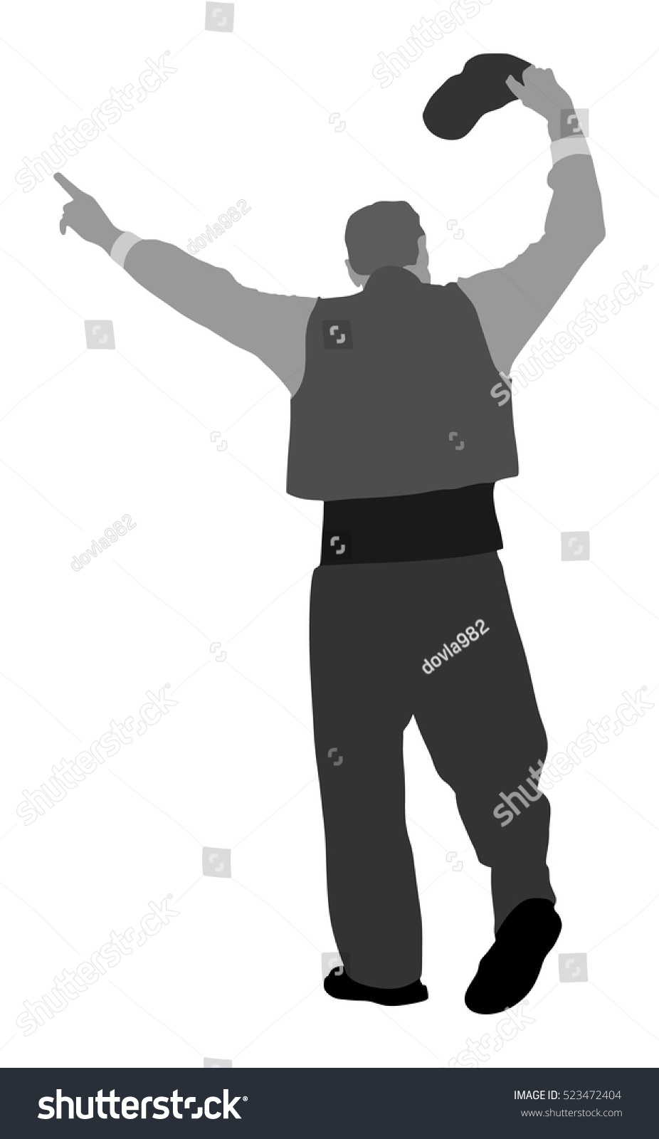 Greek Evzone Dancer Vector Silhouette Isolated Vector Có Sẵn Miễn Phí Bản Quyền 523472404 7192