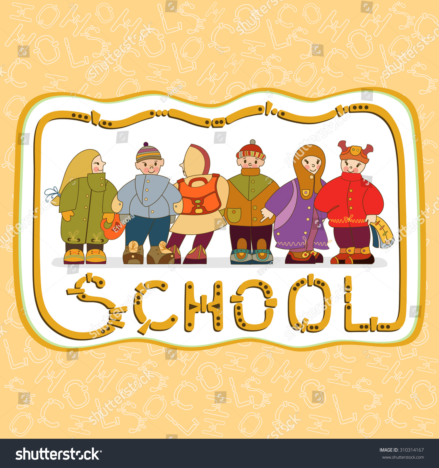 Download A Group Of Children Are Within The Frame The School ...