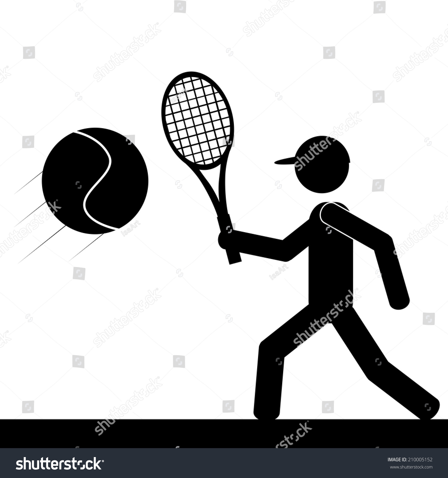 stick figure tennis