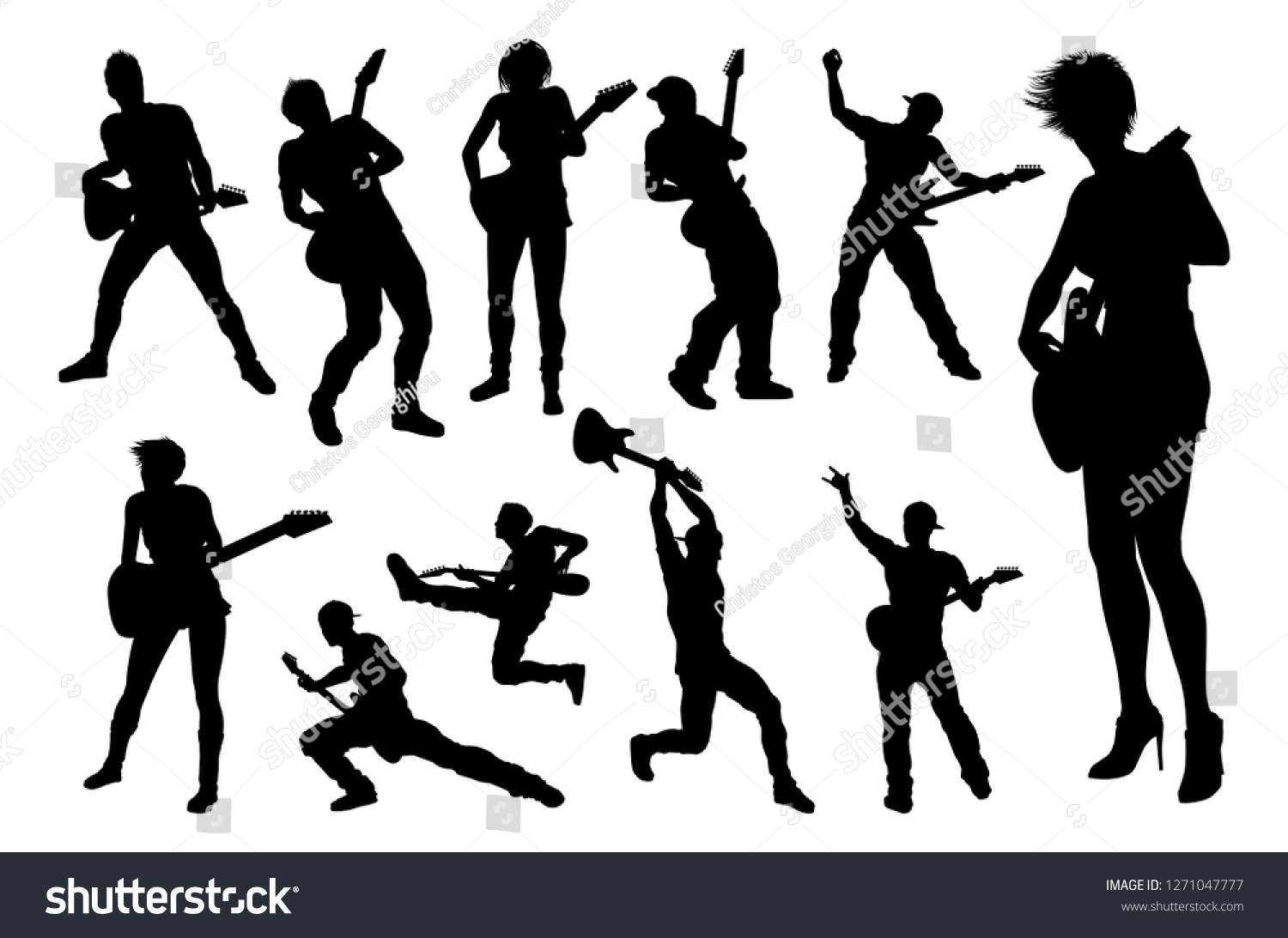 561 Rockstar pose Stock Illustrations, Images & Vectors | Shutterstock