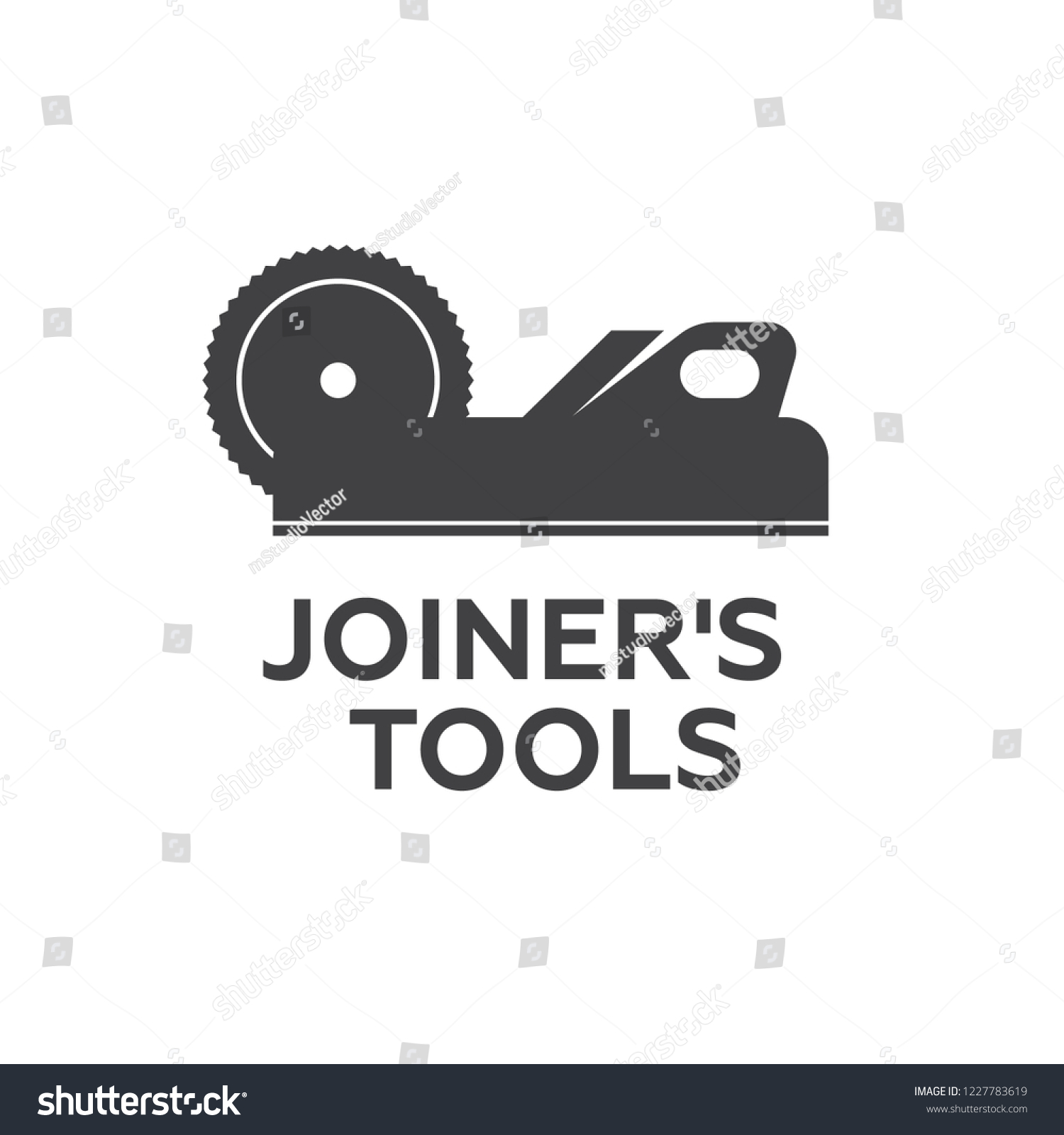 Set Logos Emblems Joiners Tools Vector Stock Vector (royalty Free 