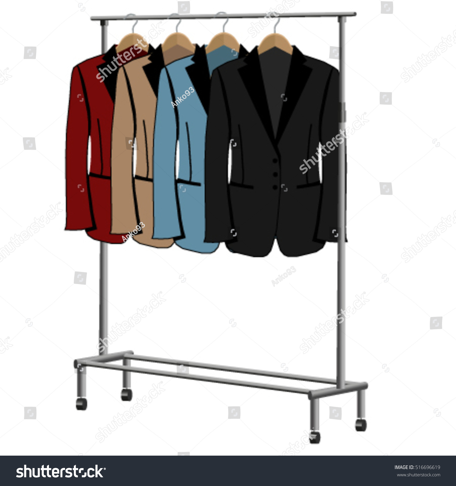 men's coat hangers