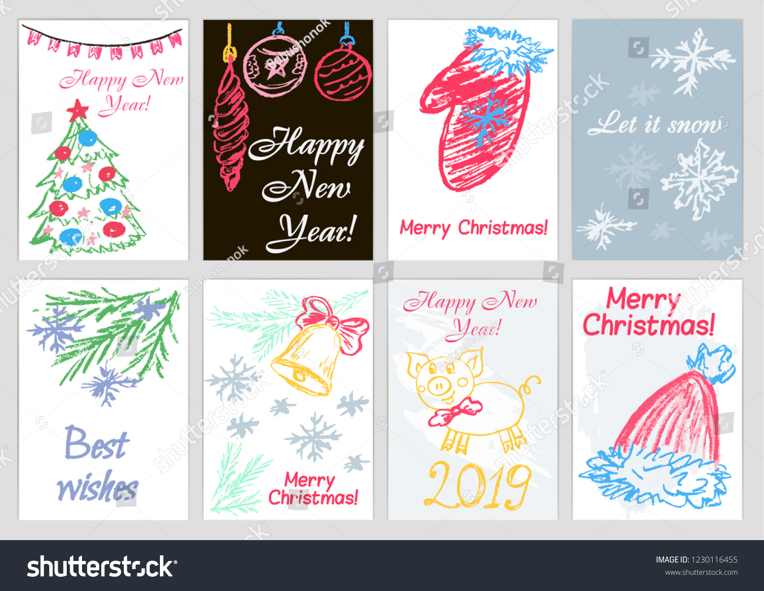 3dRose Stars and Curls Silver and Green set of 12 gc_62808_2 6 x 6 inches Happy New Year Greeting Cards 
