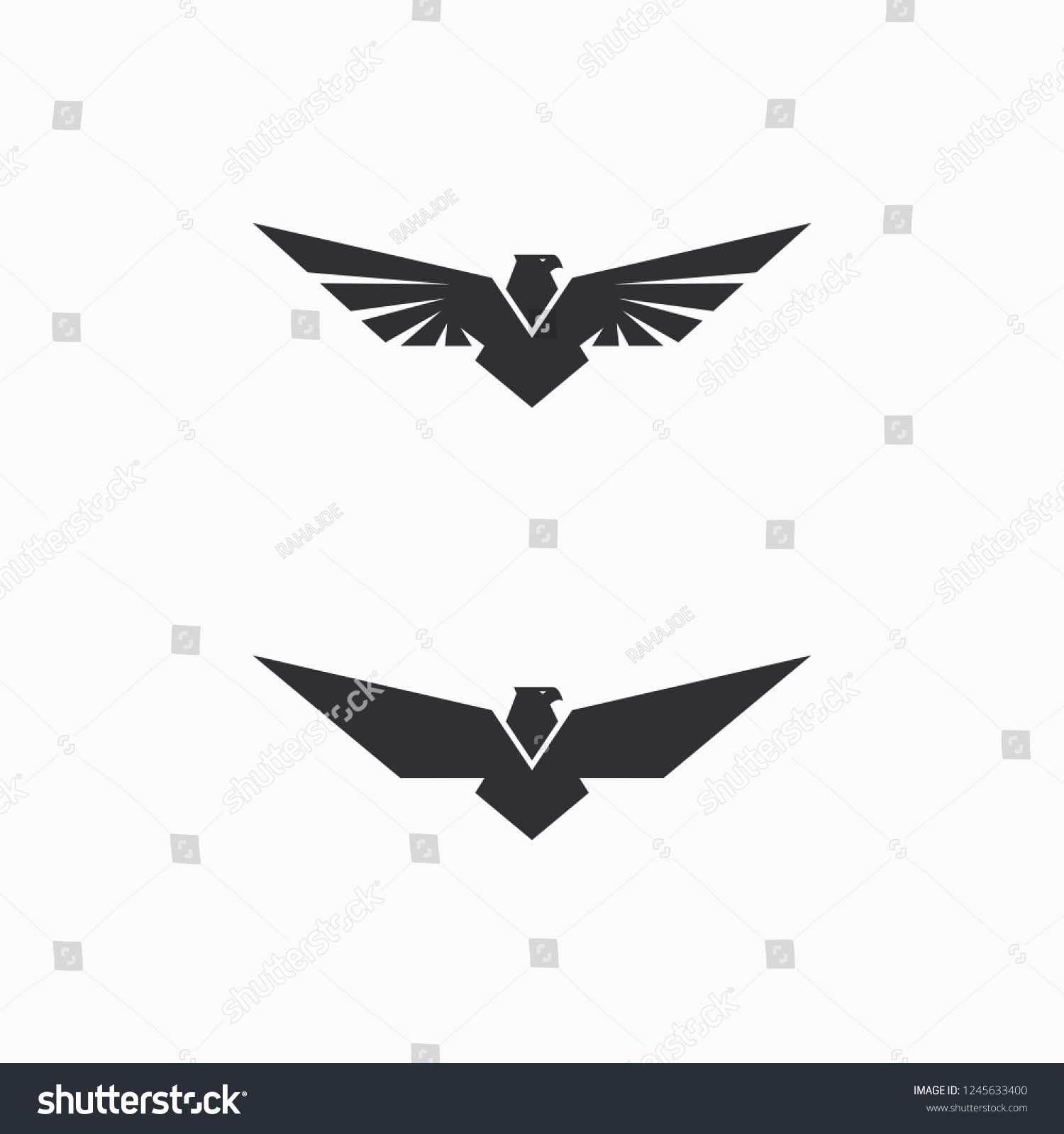 simple-strong-eagle-logo-stock-vector-royalty-free-1245633400