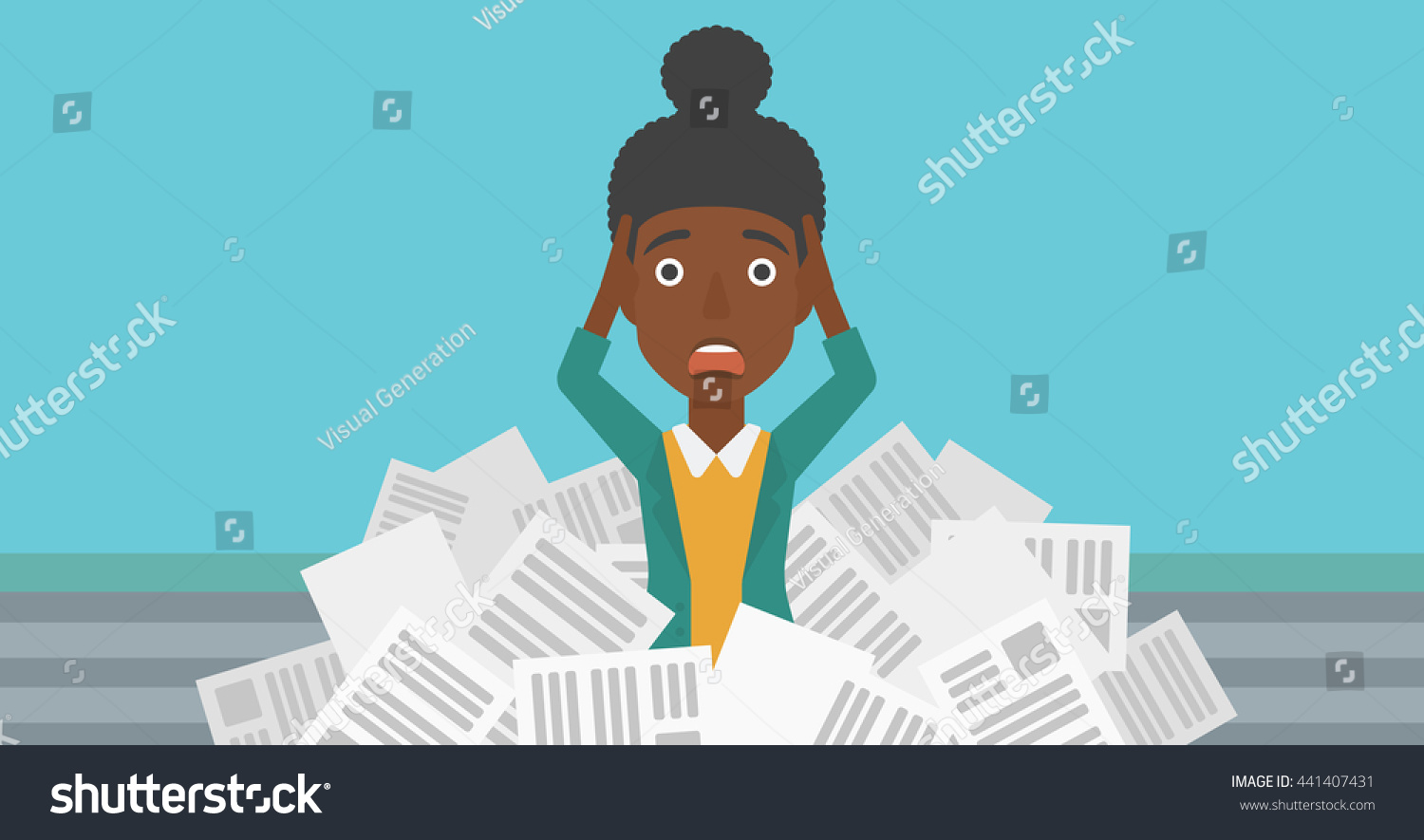 3,357 African American Stressed Stock Illustrations, Images & Vectors 