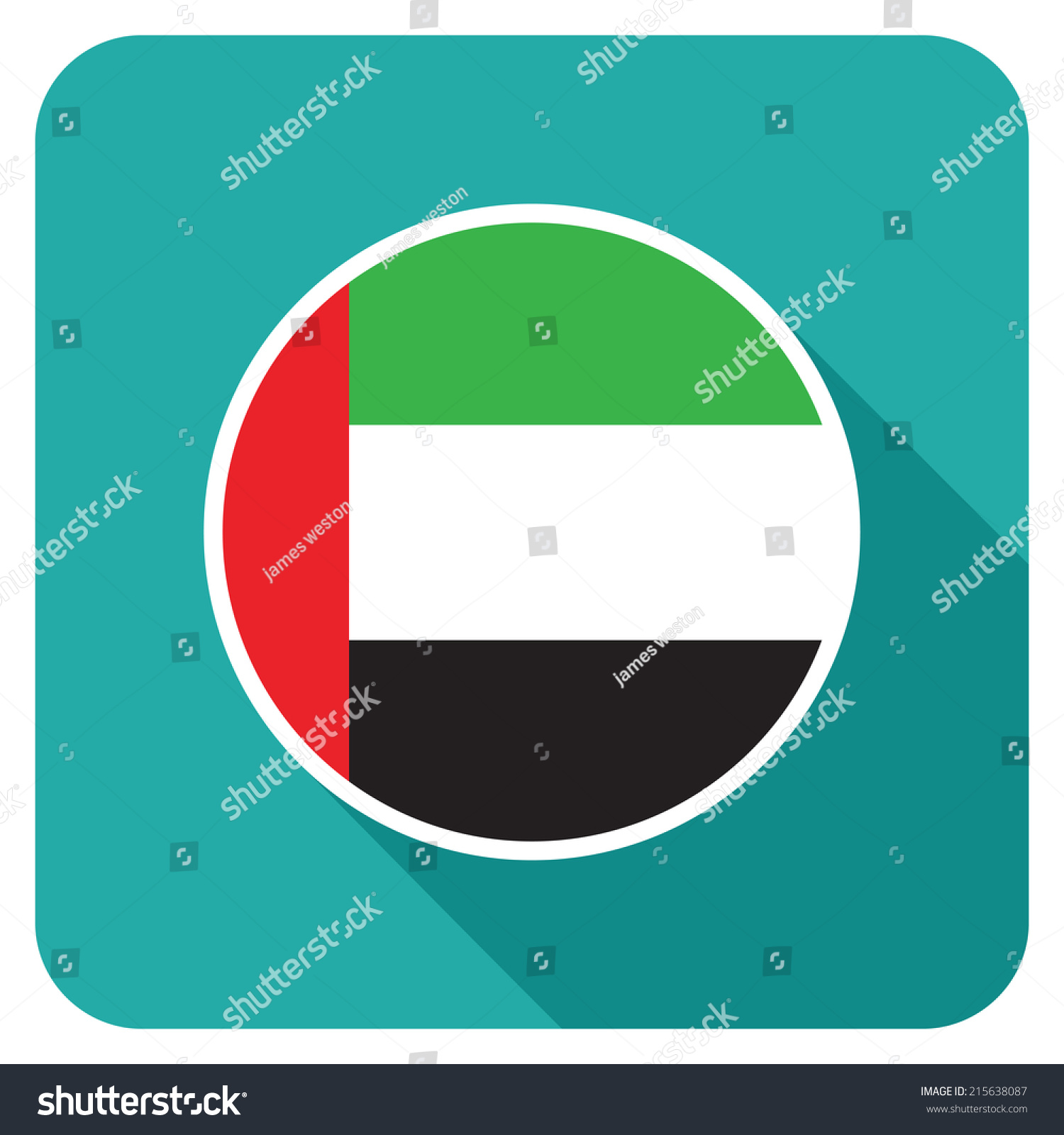 SVG of a uae flat flag icon svg