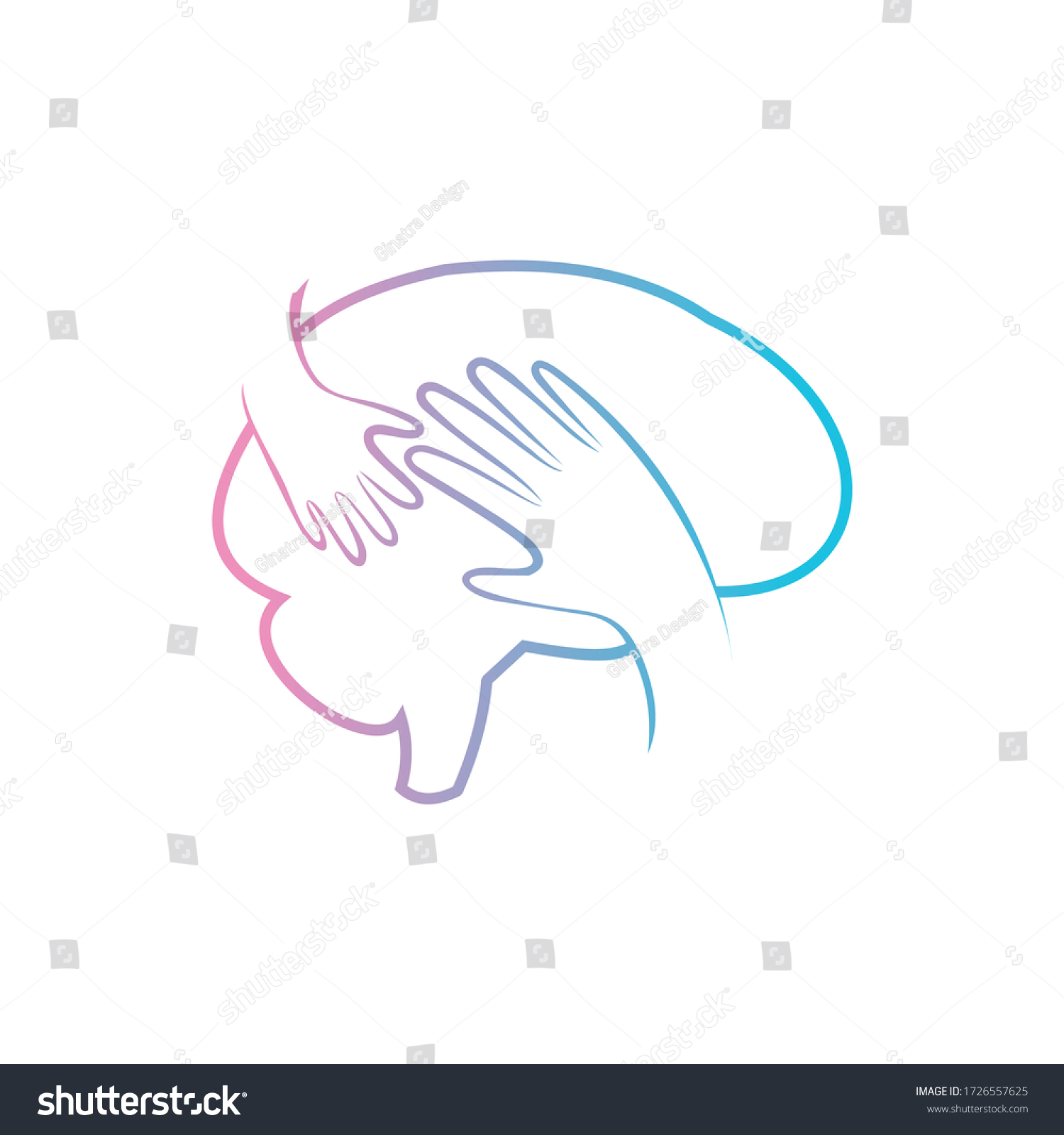 Vector Illustration Supporting Developmental Health Logo Stock Vector ...