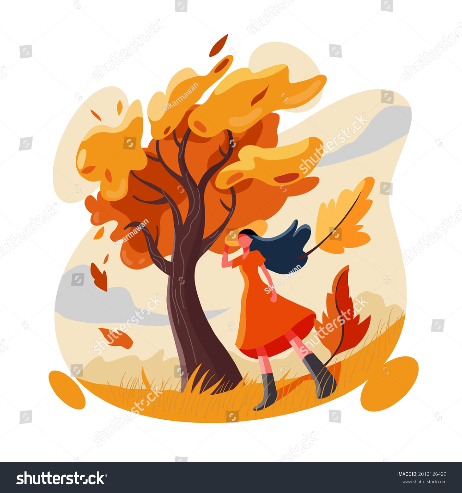 20,050 Wind blowing tree Images, Stock Photos & Vectors | Shutterstock