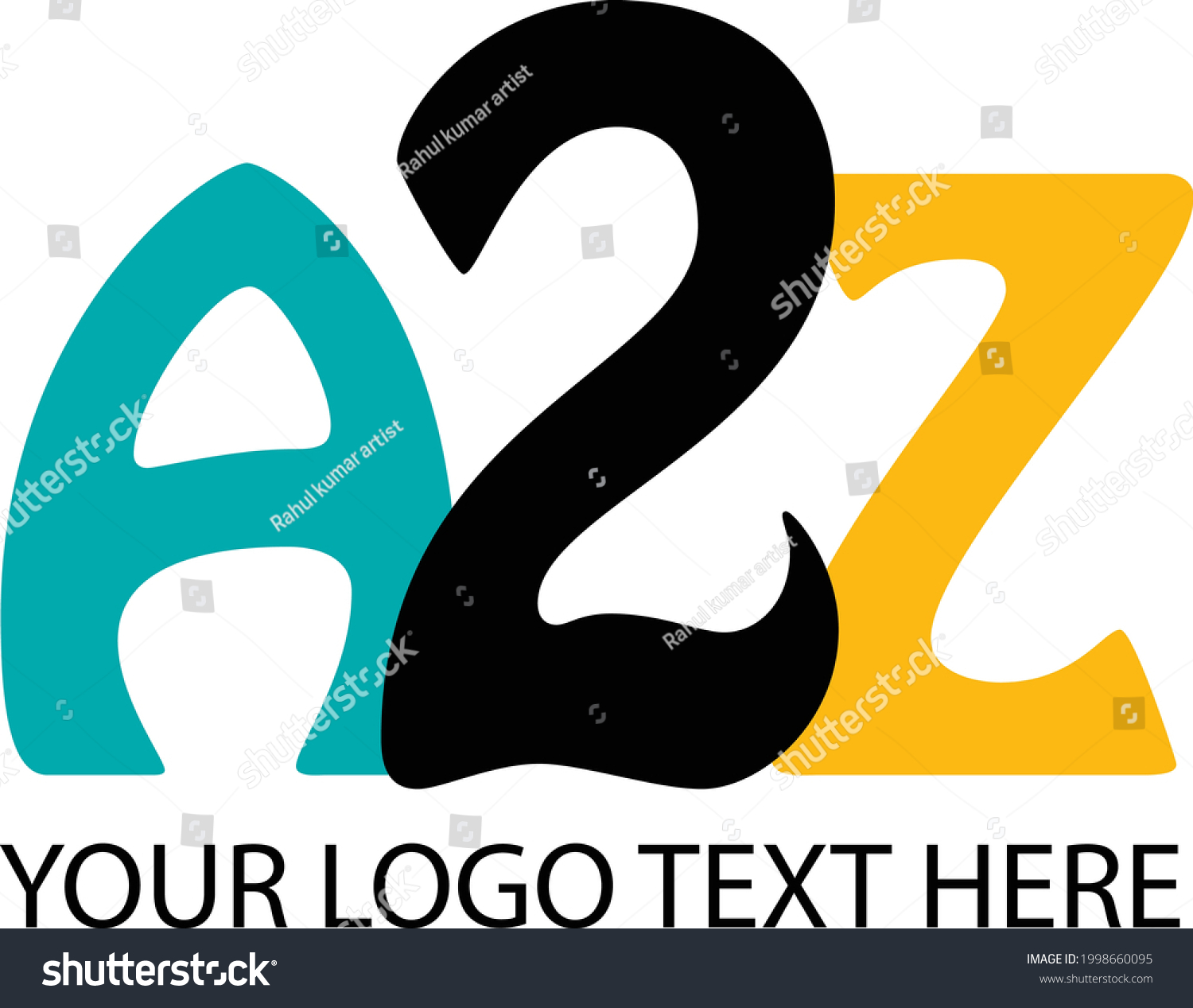 A2z Logo Design Photography Site Stock Vector (Royalty Free) 1998660095