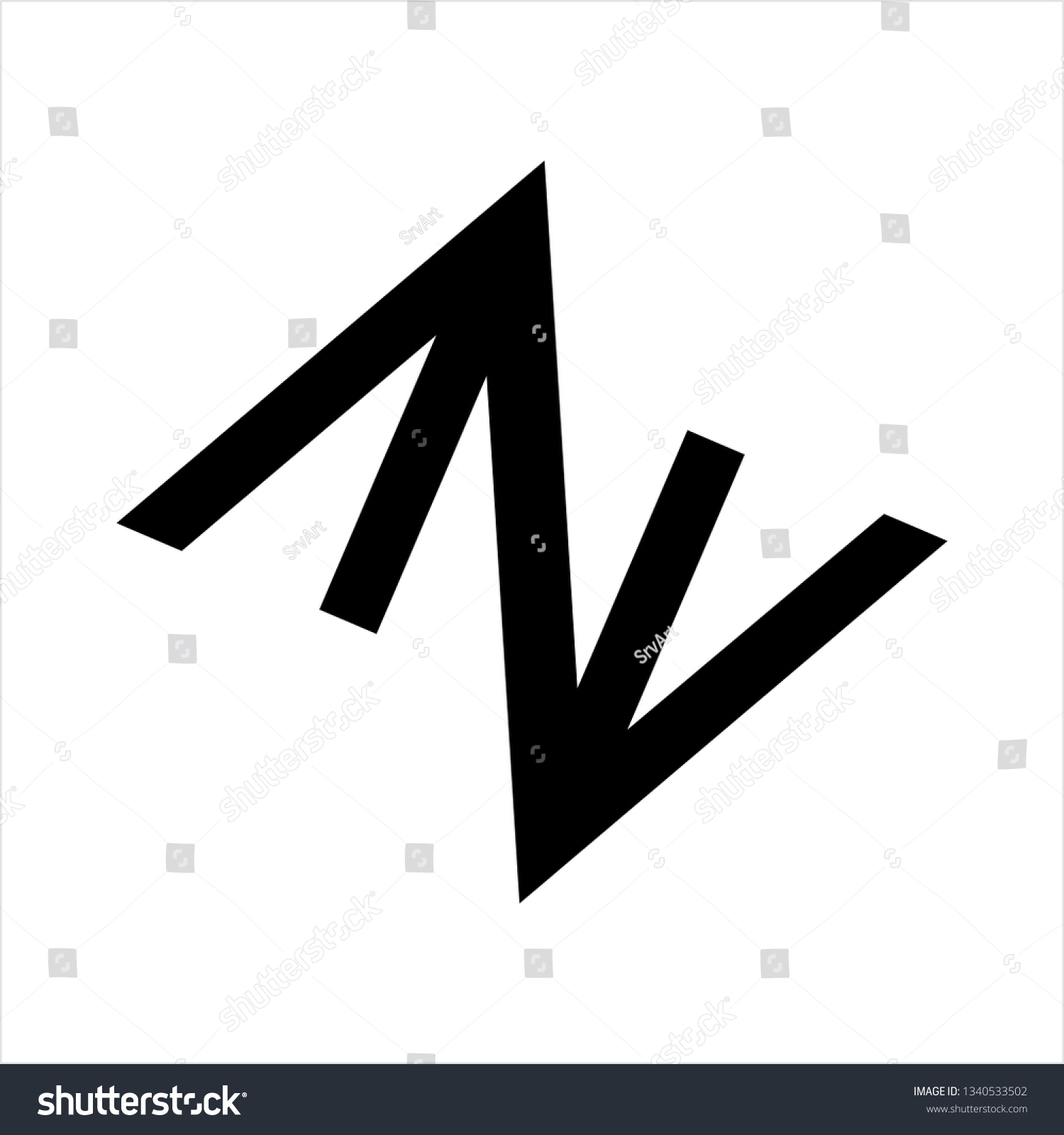 Av Aza Azv Ana Anv Stock Vector Royalty Free