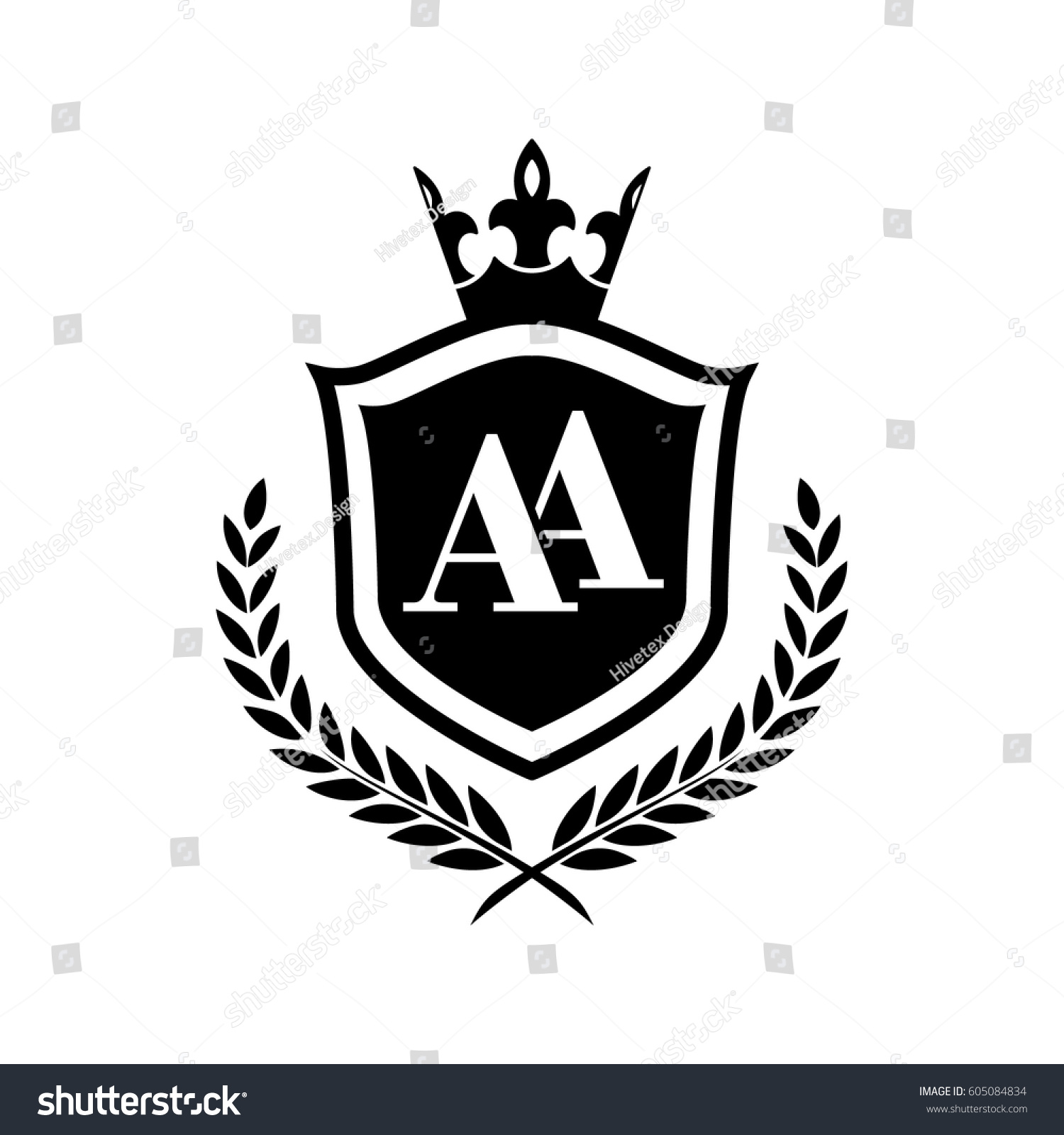 Aa Logo のベクター画像素材 ロイヤリティフリー 605084834