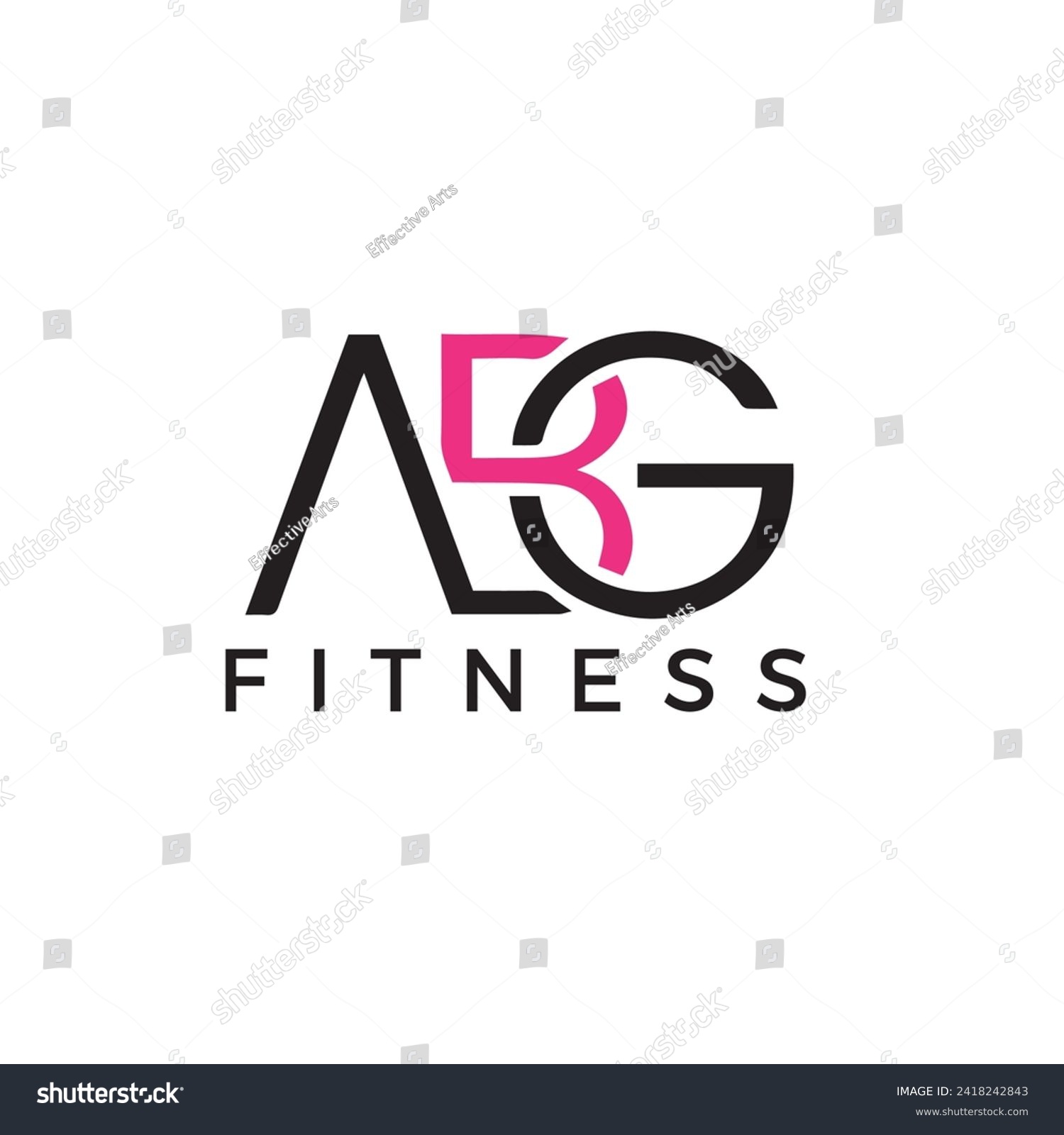 SVG of ABG A B G Letter Logo Design. a b g alphabet logo design. Vector desig  svg