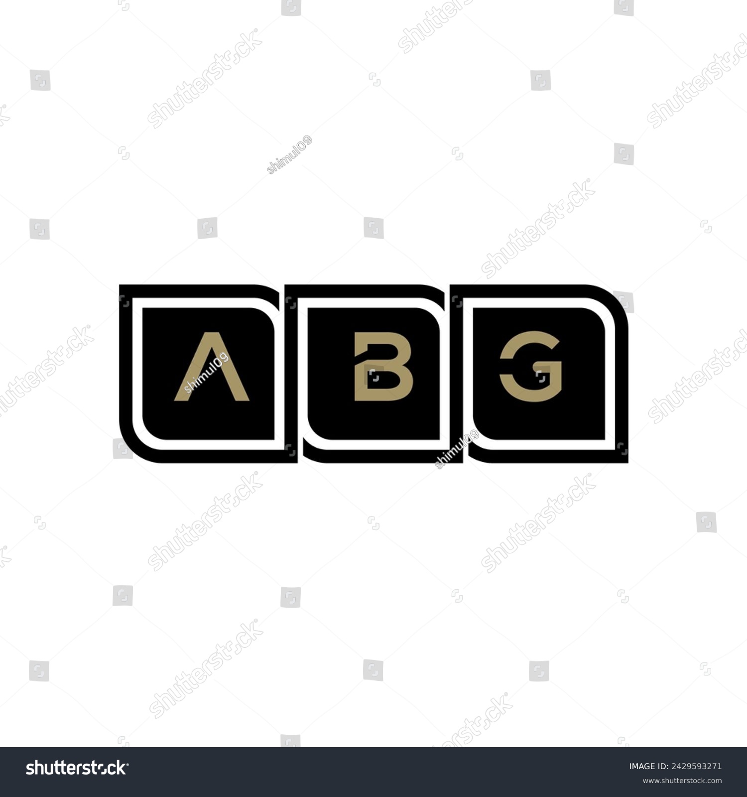 SVG of ABG Creative logo And Icon Design
 svg