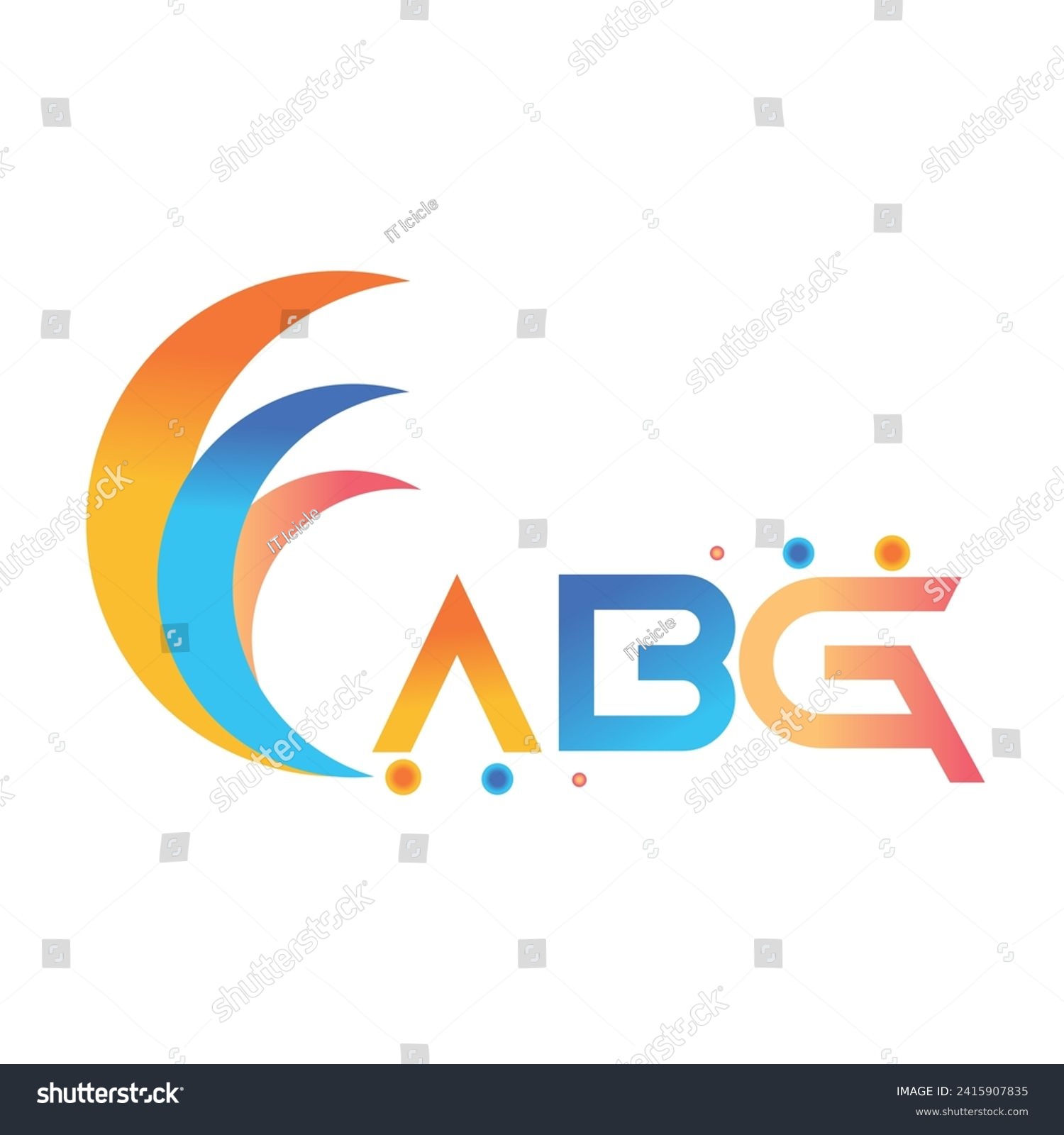 SVG of ABG letter technology logo design on white background. ABG creative initials letter business logo concept. ABG uppercase monogram logo and typography for technology, business and real estate brand.
 svg
