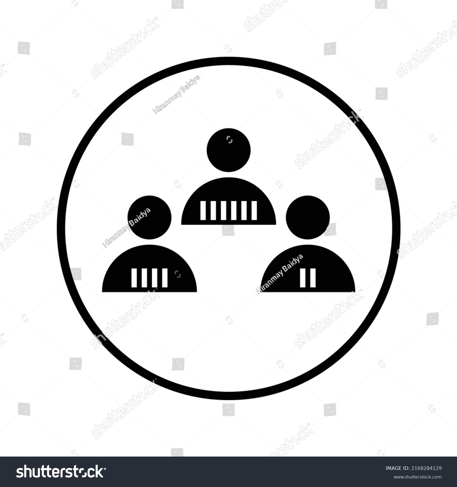 Ability Skills Team Icon Black Vector Stock Vector (Royalty Free ...