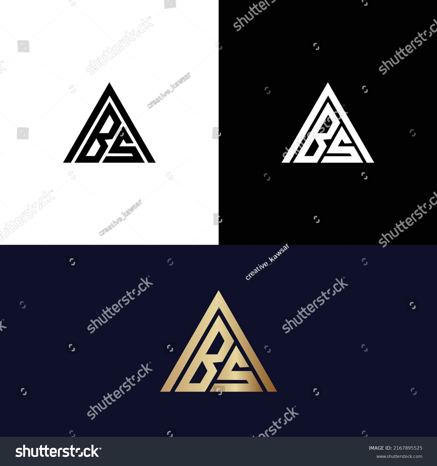 Abs Business Logo Sba Icon Letter Stock Vector (royalty Free 