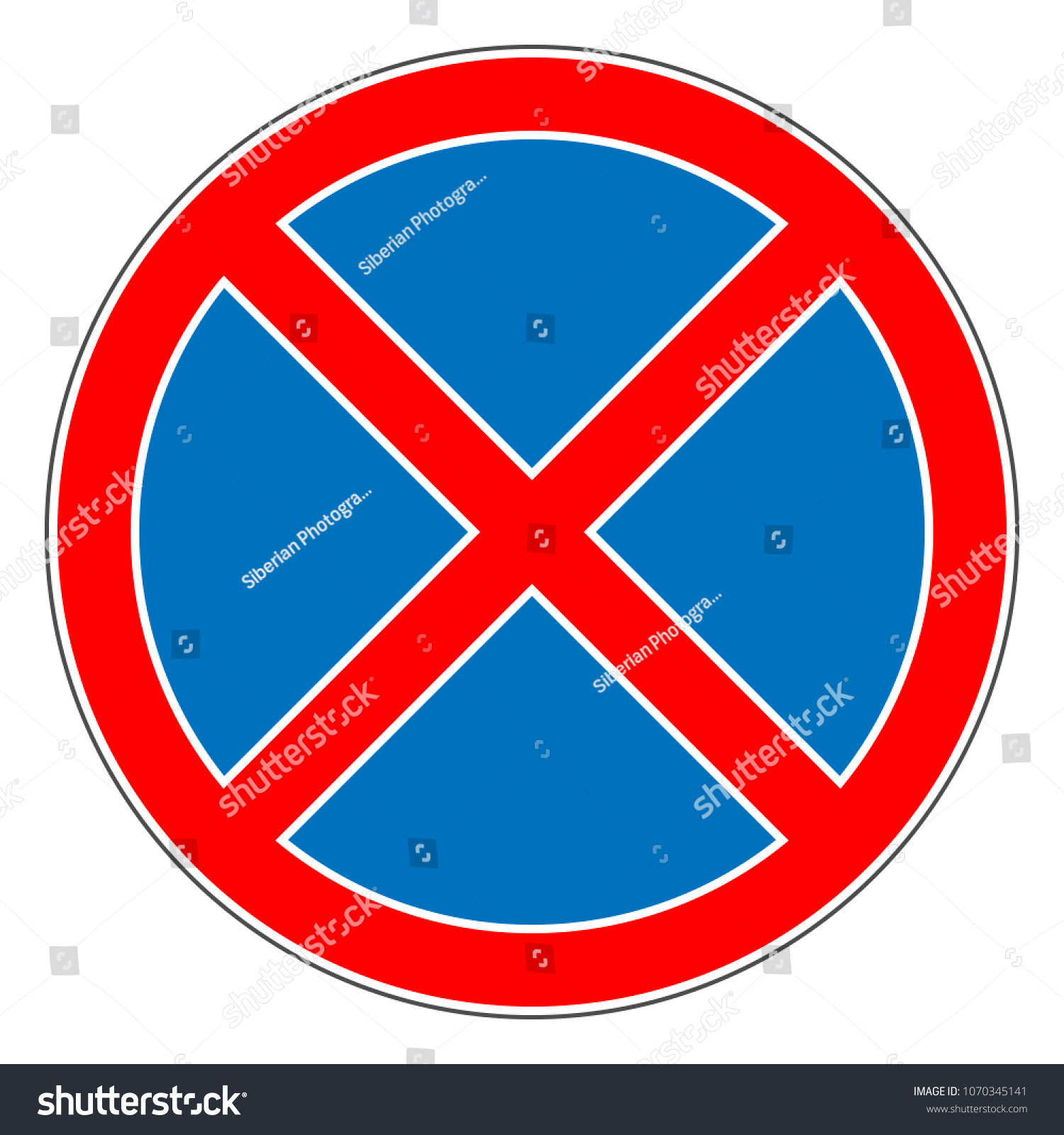 SVG of Absolutely NO STOPPING road sign. Vector icon. svg