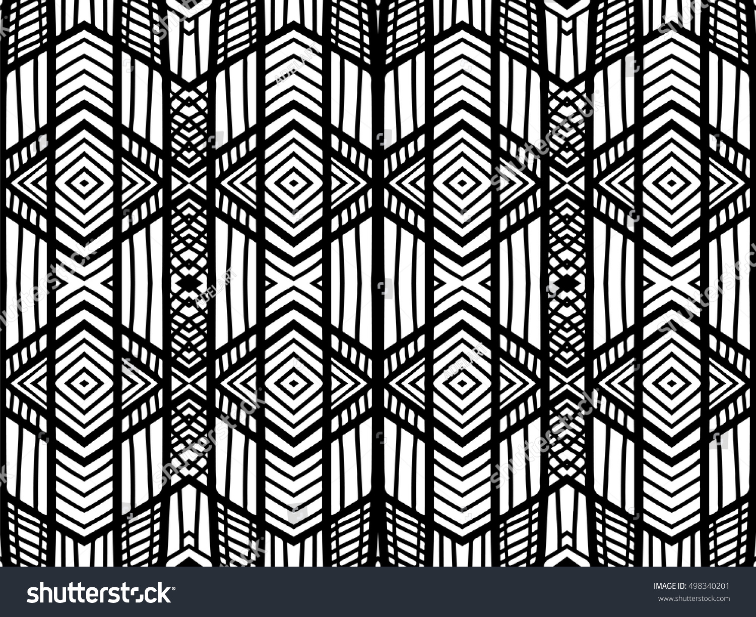 Abstract Background Black White Texture Geometric Stock Vector