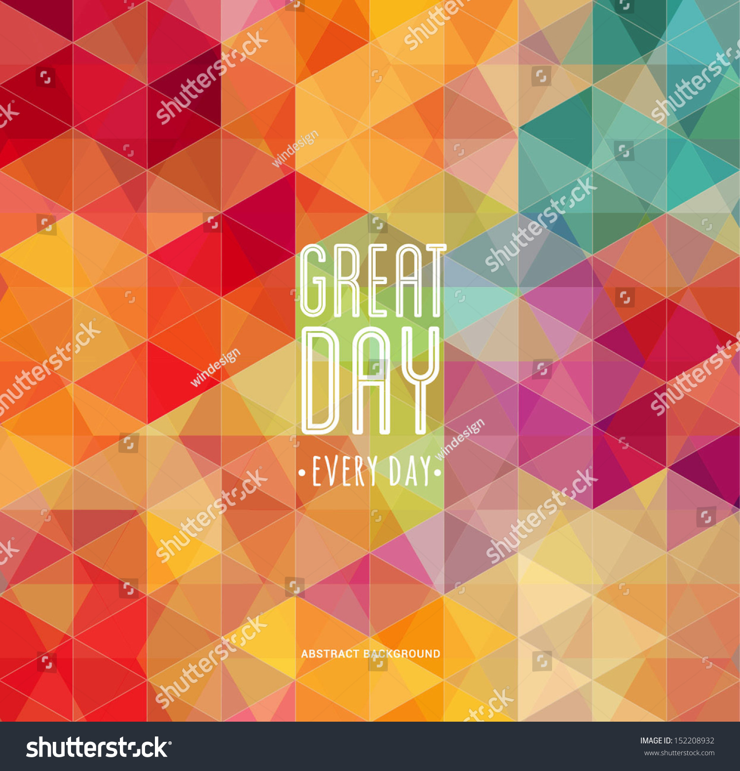 Abstract Background Design Stock Vector 152208932 Shutterstock