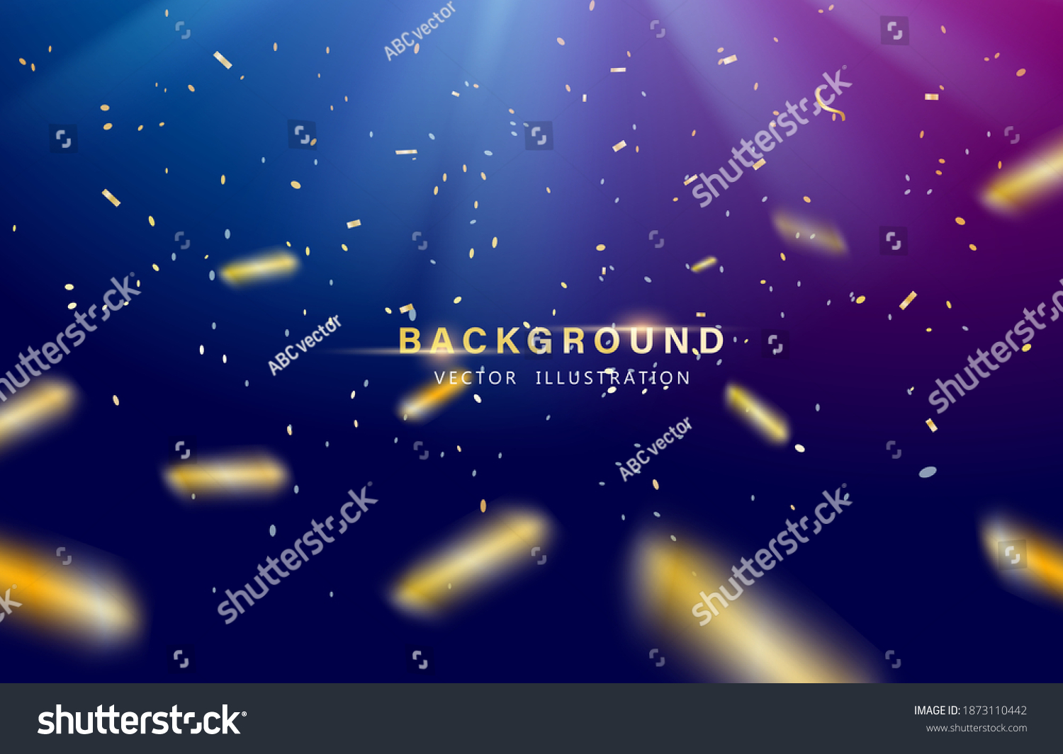 Abstract Background Party Celebration Special Birthday Stock Vector