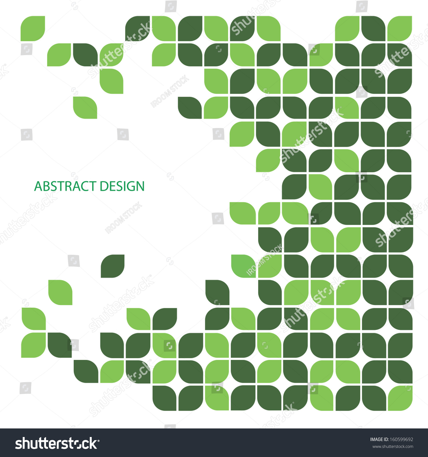 Abstract Background Leaf Design Stock Vector (Royalty Free) 160599692