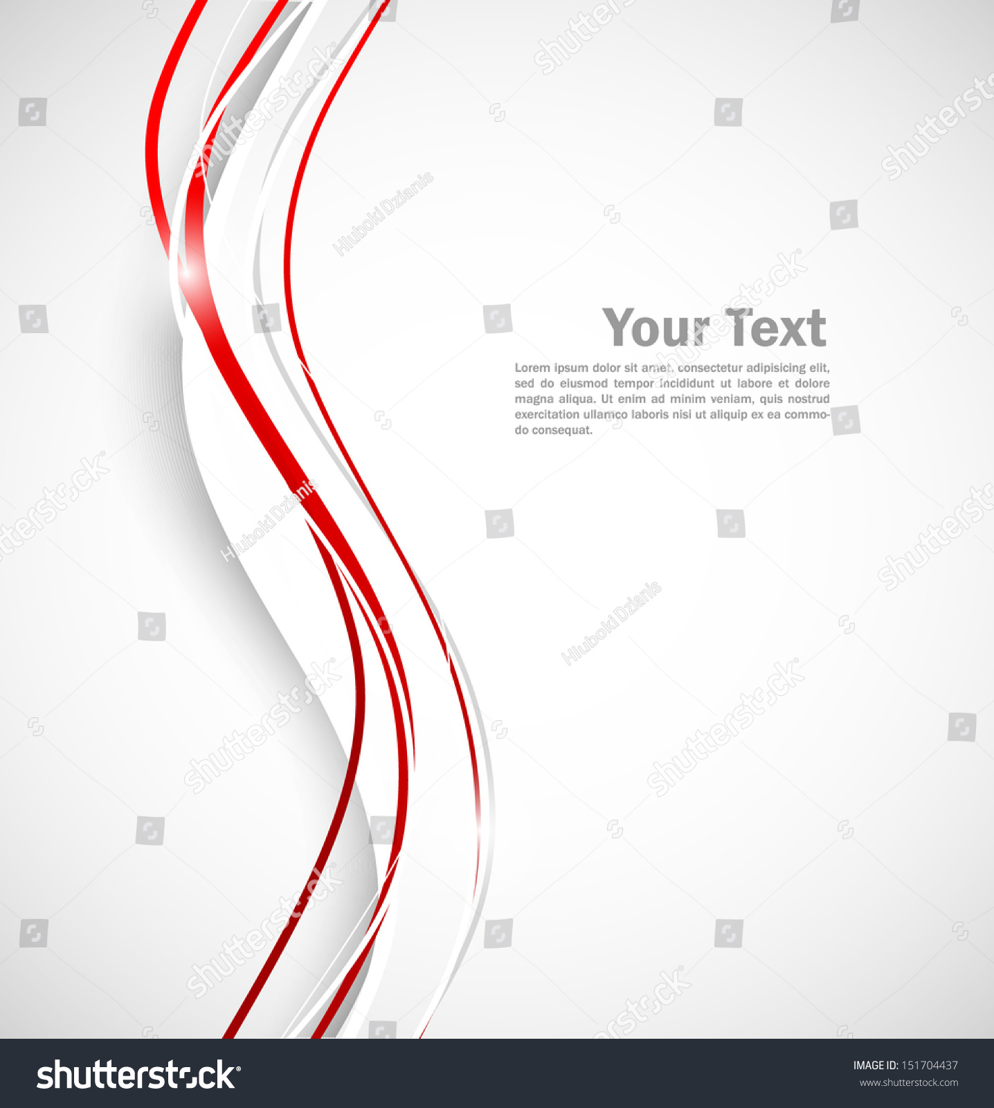 Abstract Background Red Lines Stock Vector (Royalty Free) 151704437 ...