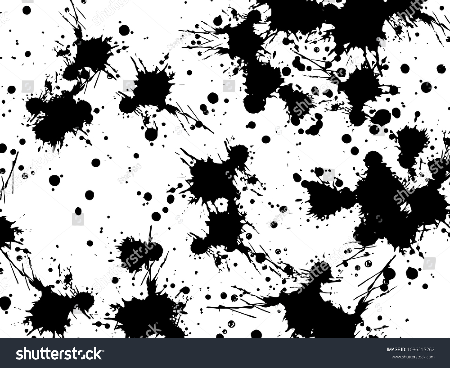 Abstract Black Ink Splash Background Grunge Stock Vector (Royalty Free ...