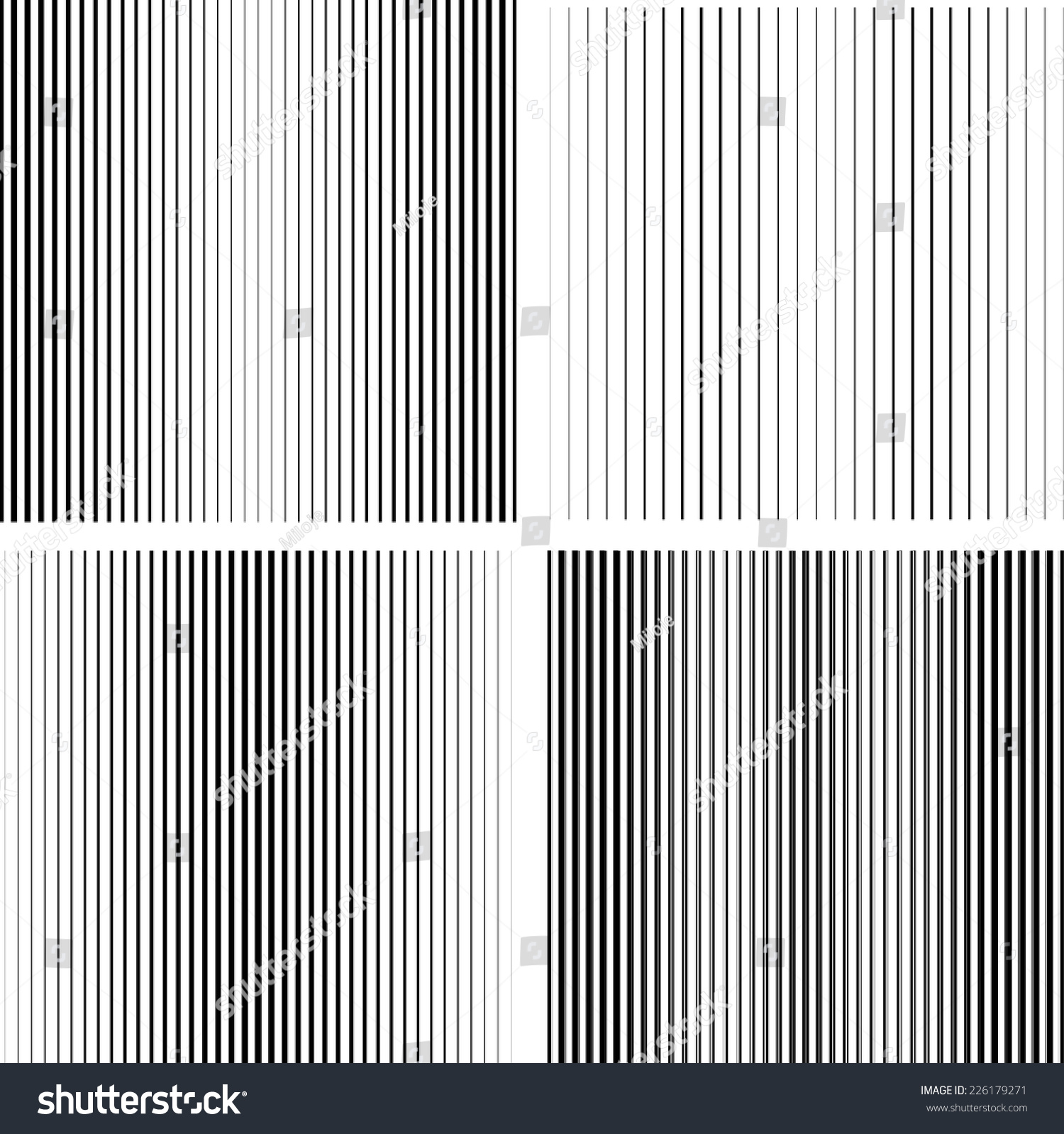 Abstract Black Vertical Striped Background Stock Vector (Royalty Free
