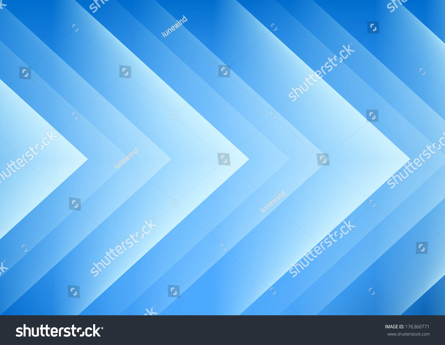SVG of Abstract blue arrows background for presentation svg