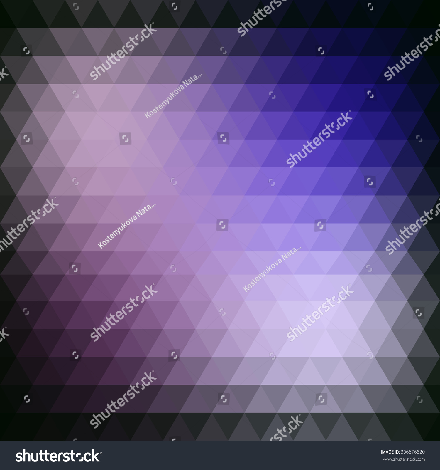 Abstract Blue Triangle Geometric Background Vector Stock Vector Royalty Free 306676820 9745