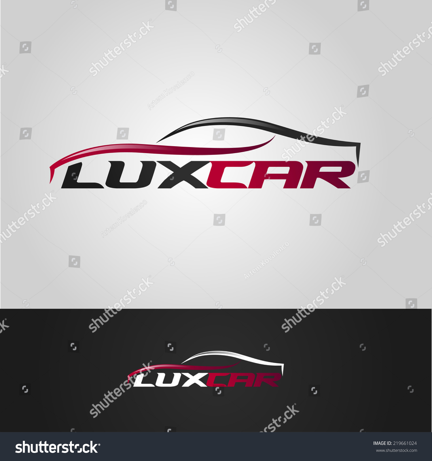 SVG of abstract car design concept automotive topics vector logo design template svg