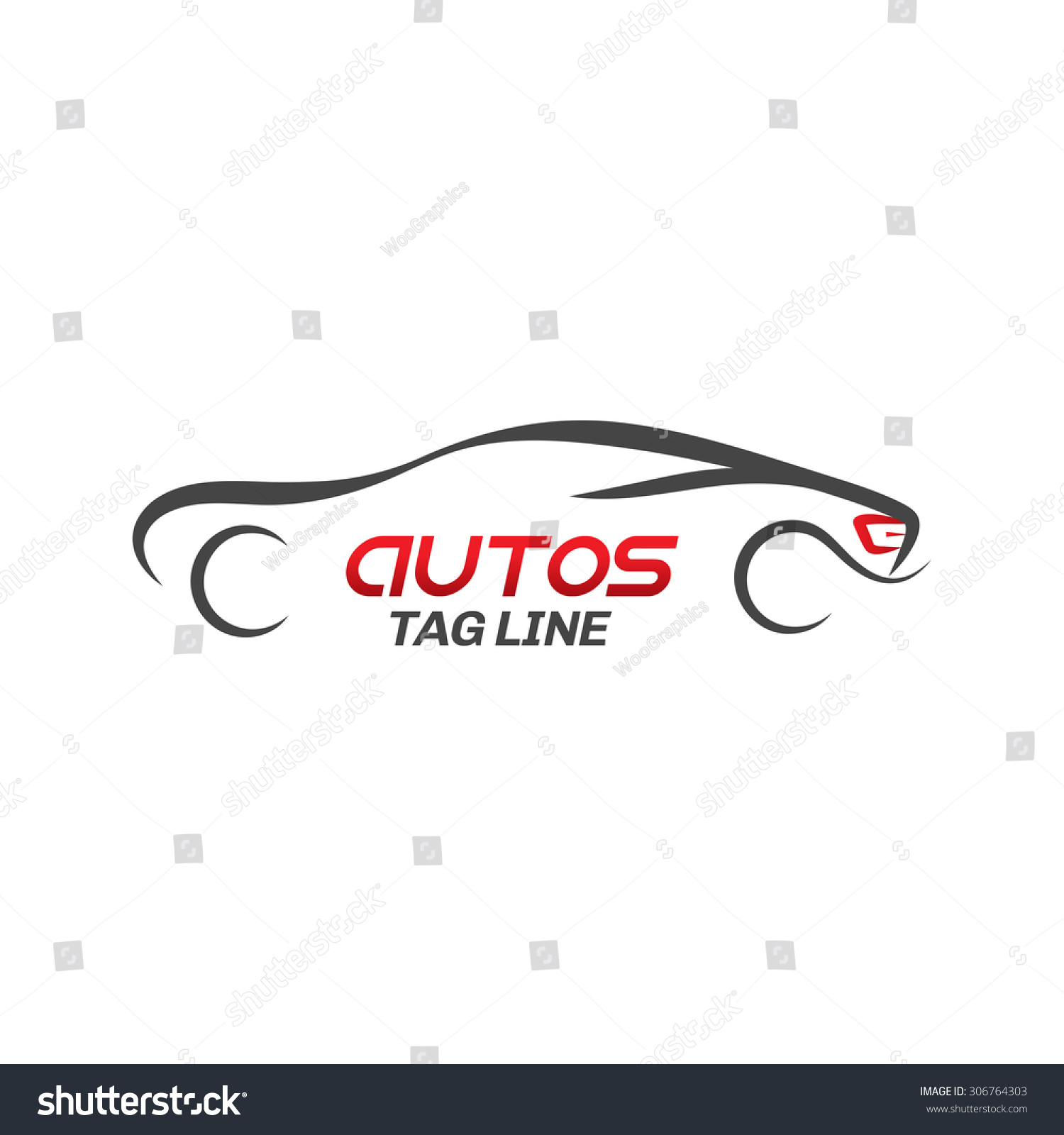 abstract car design concept automotive vector logo design template in 