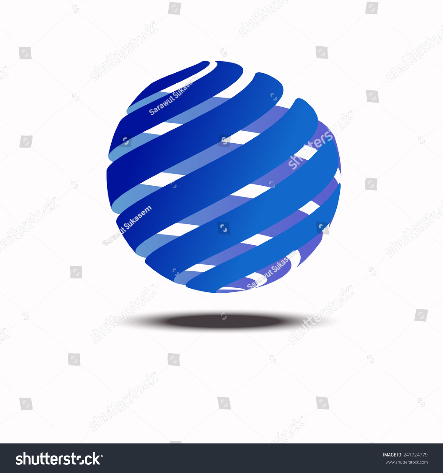 Abstract Colorful Circle Vector Logo Template - 241724779 : Shutterstock