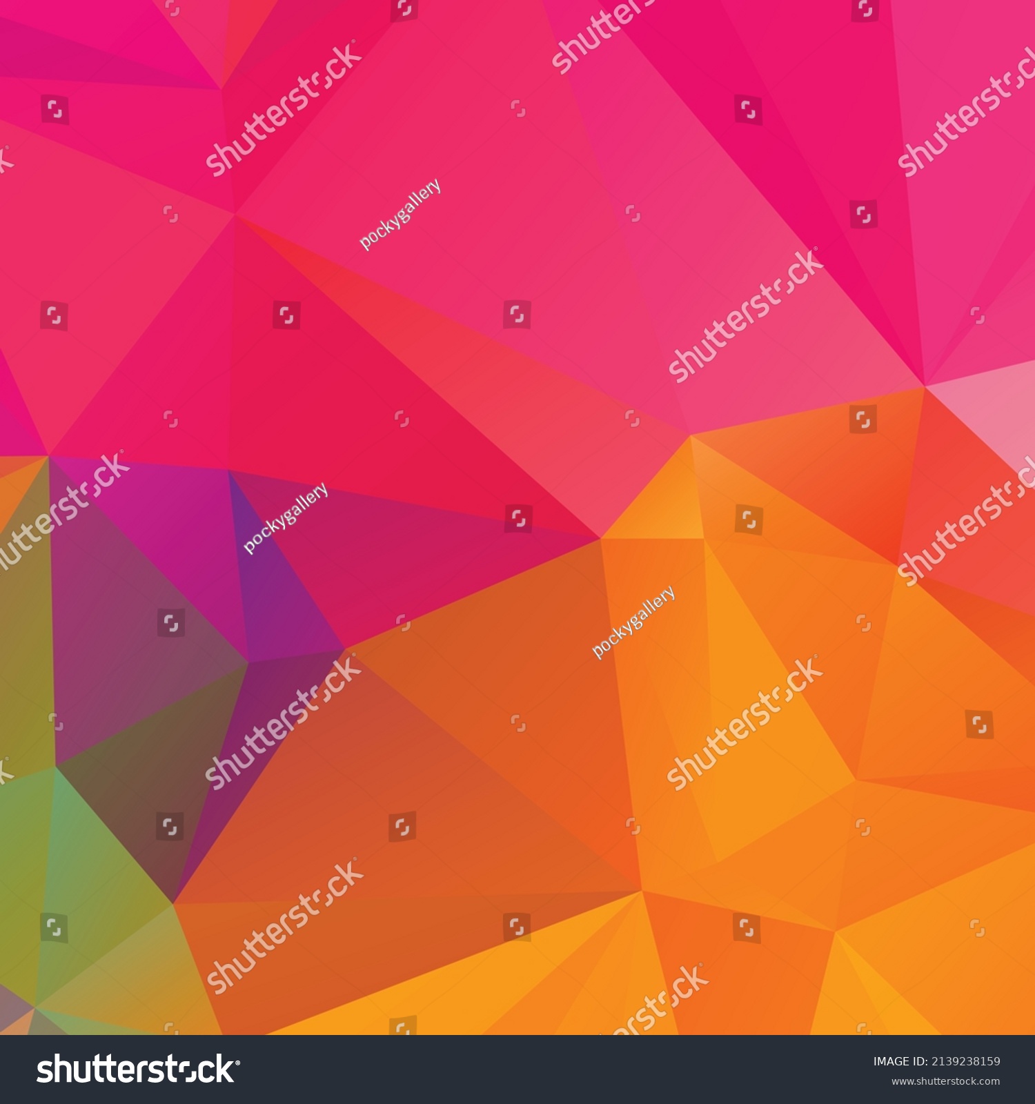 Abstract Colorful Polygon Texture Background Stock Vector (Royalty Free ...
