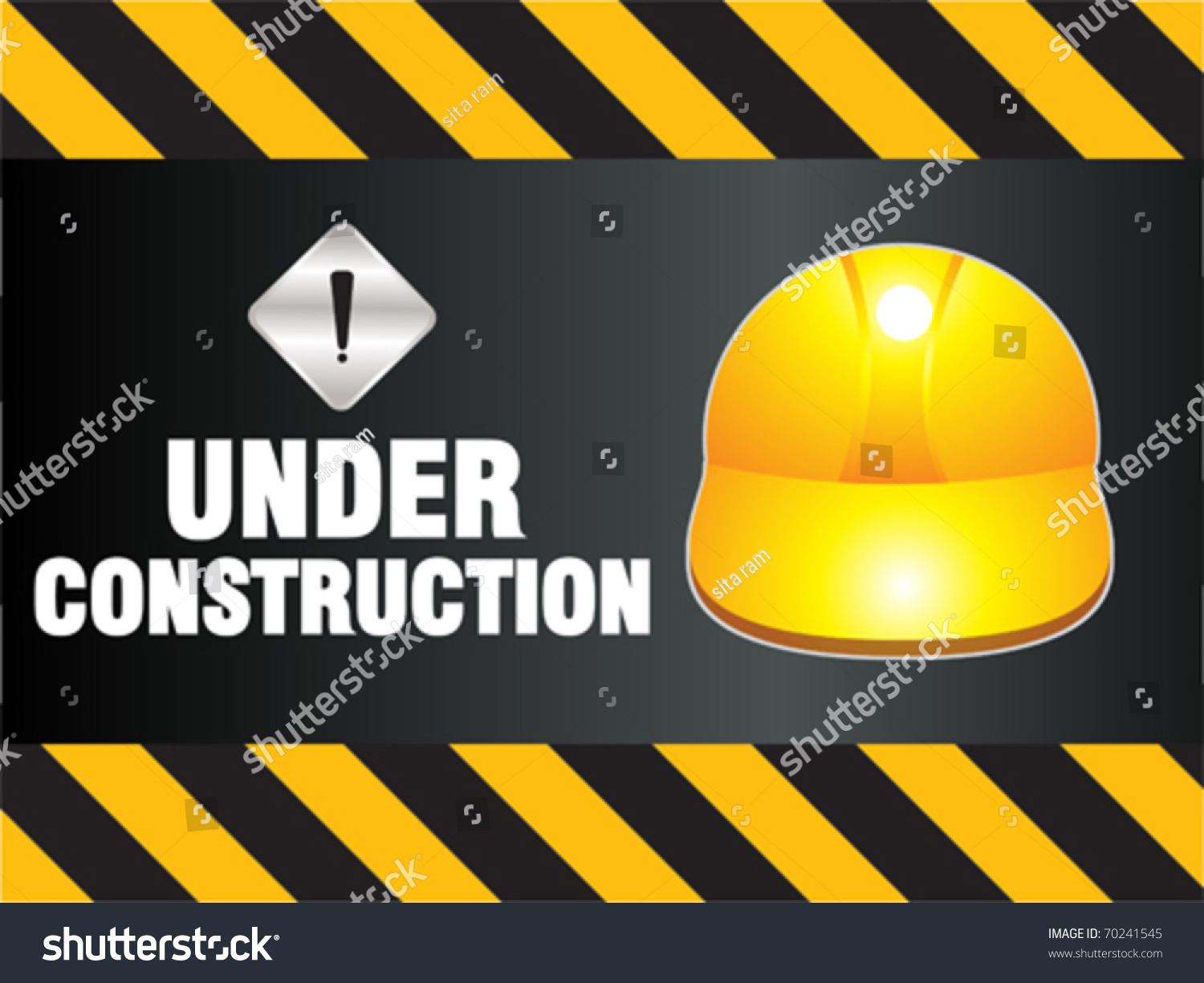 Abstract Construction Background Vector Illustration Stock Vector ...