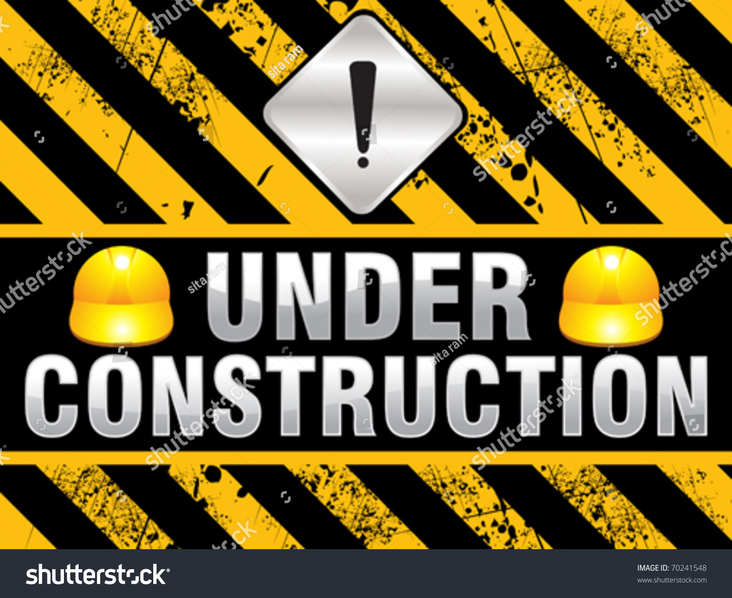 Abstract Construction Background Vector Illustration Stock Vector ...