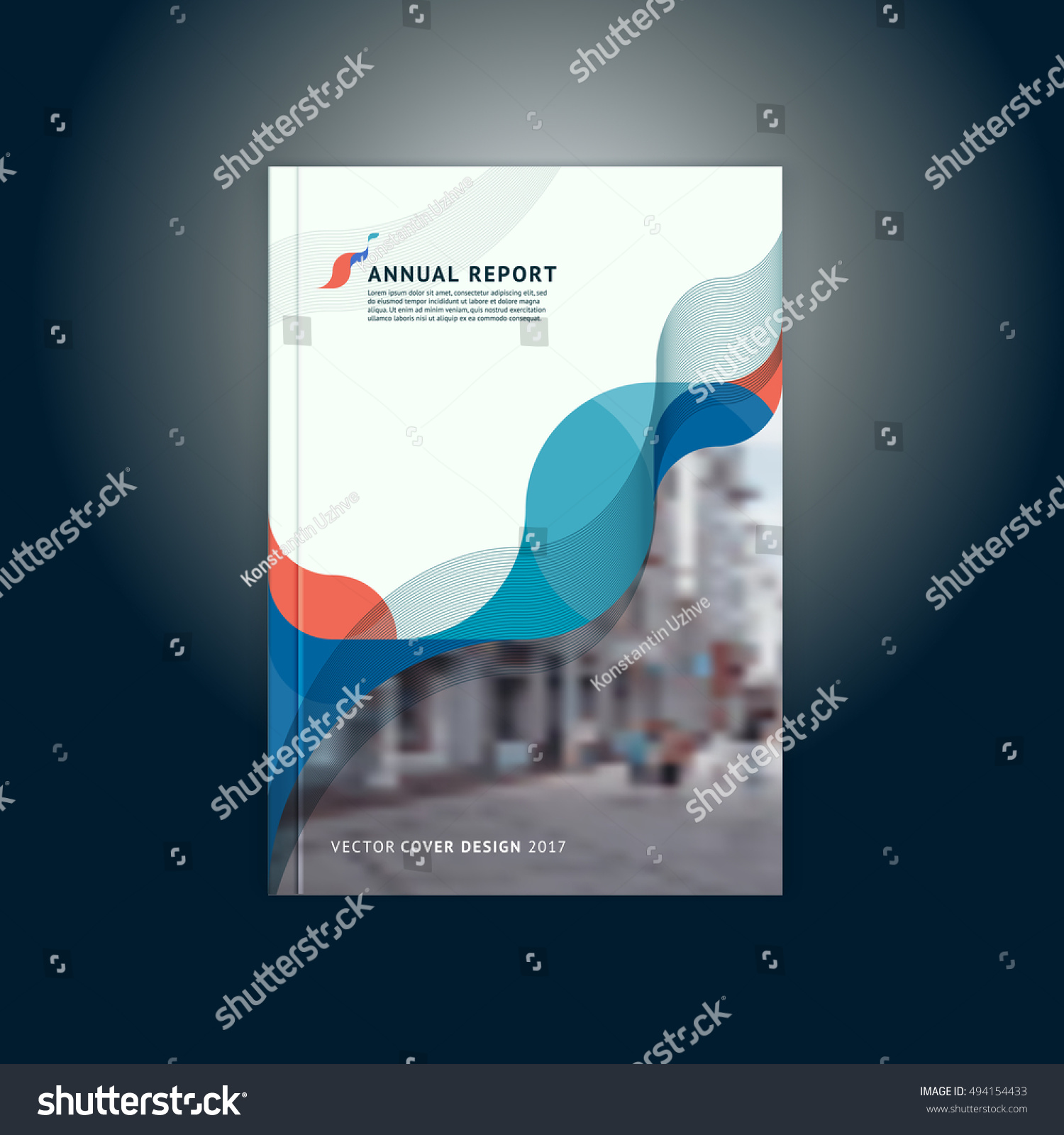 Abstract Cover Design Business Brochure Template Stock Vector (Royalty ...