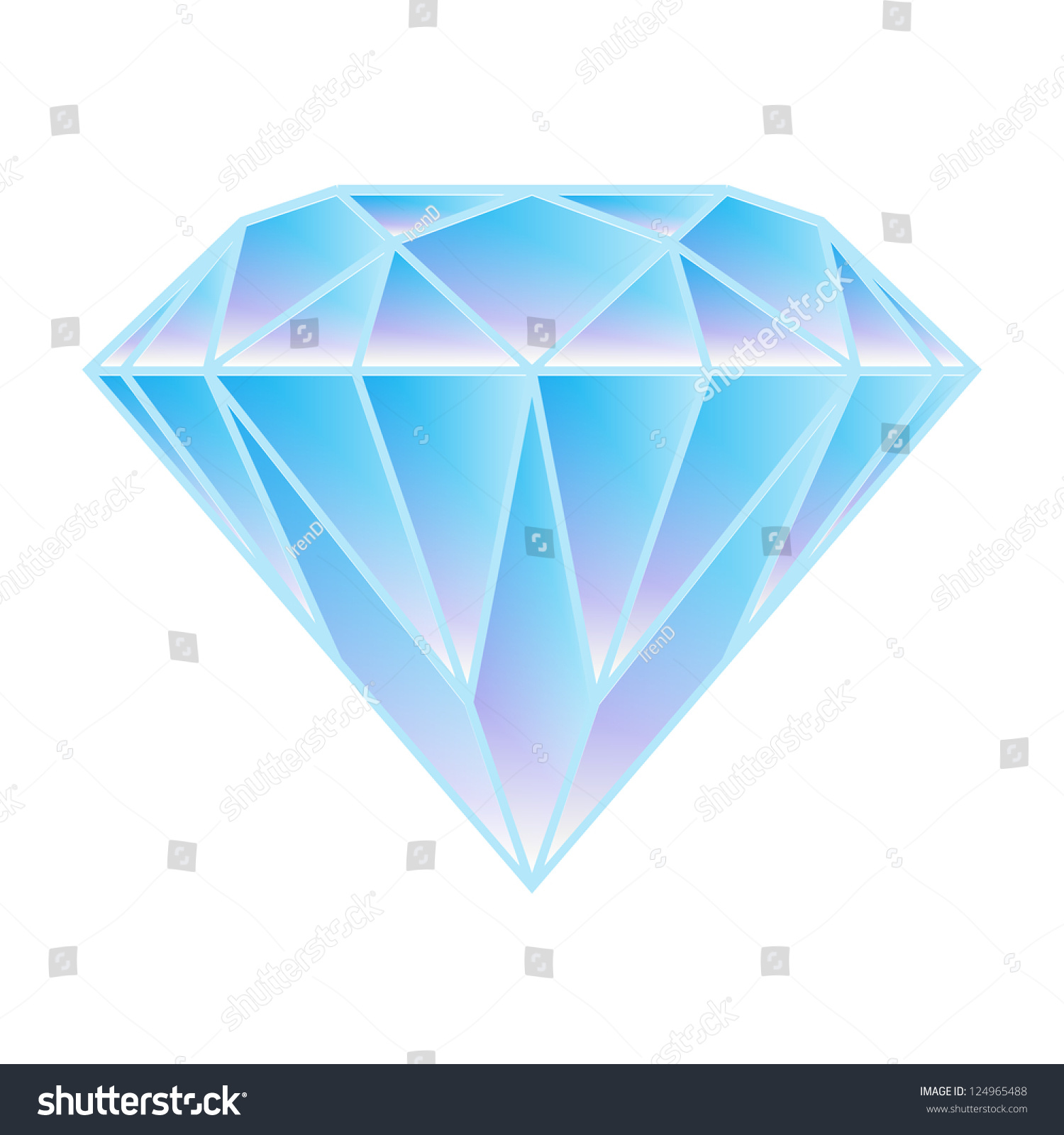 Abstract Diamond Vector - 124965488 : Shutterstock