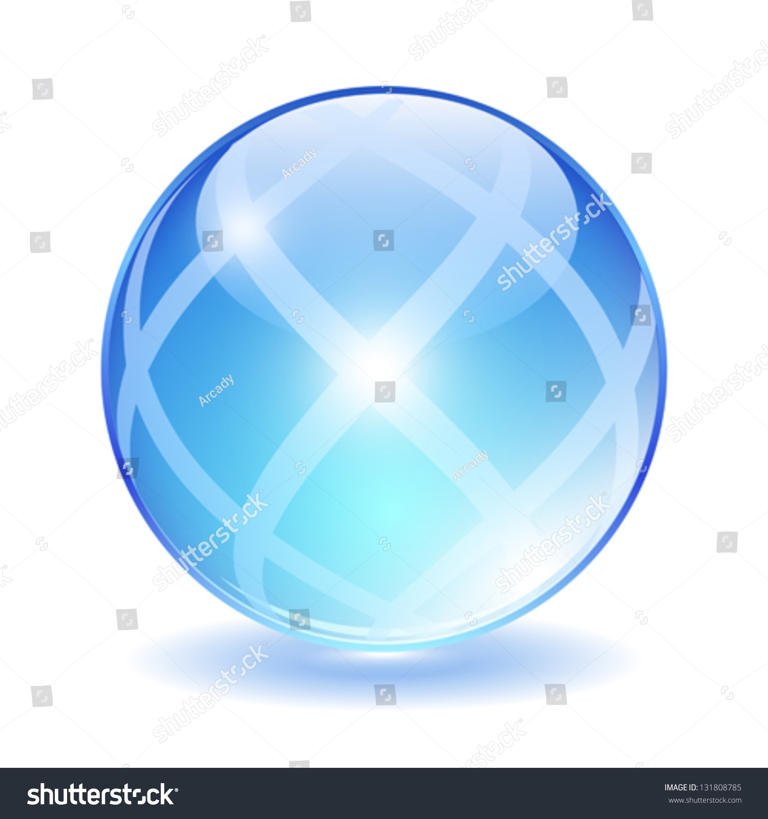 Abstract Glass Ball Vector Illustration Stock Vector Royalty Free 131808785 Shutterstock 1599