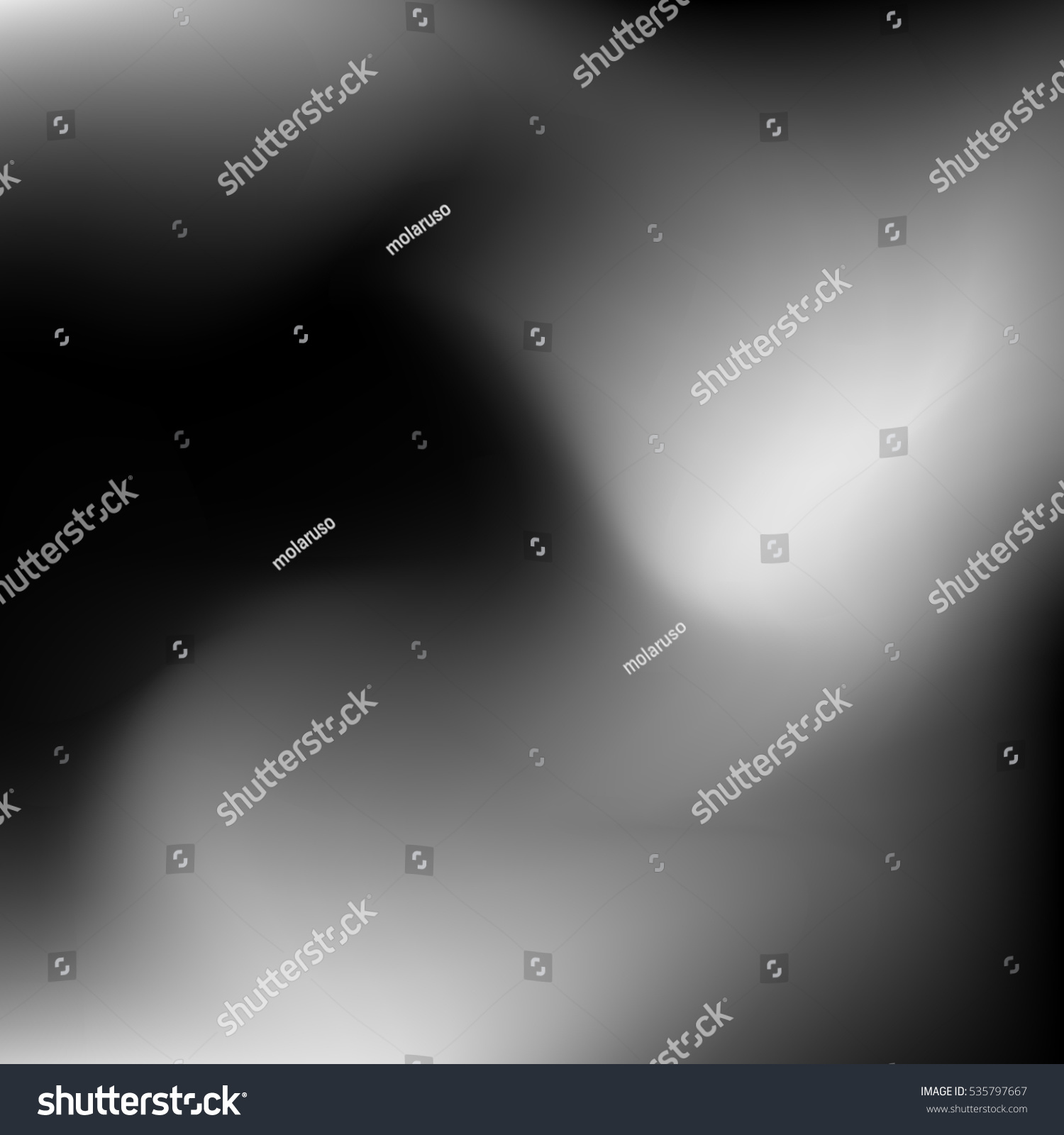 Abstract Grey Black White Monochrome Blur Stock Vector HD Royalty