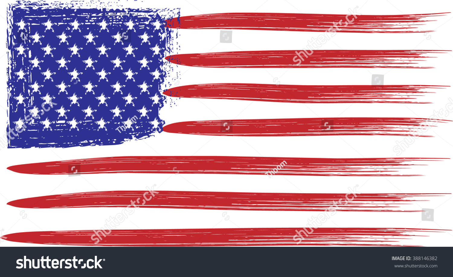 Abstract Grunge Lines Flag Of The United States Of America Stock Vector ...