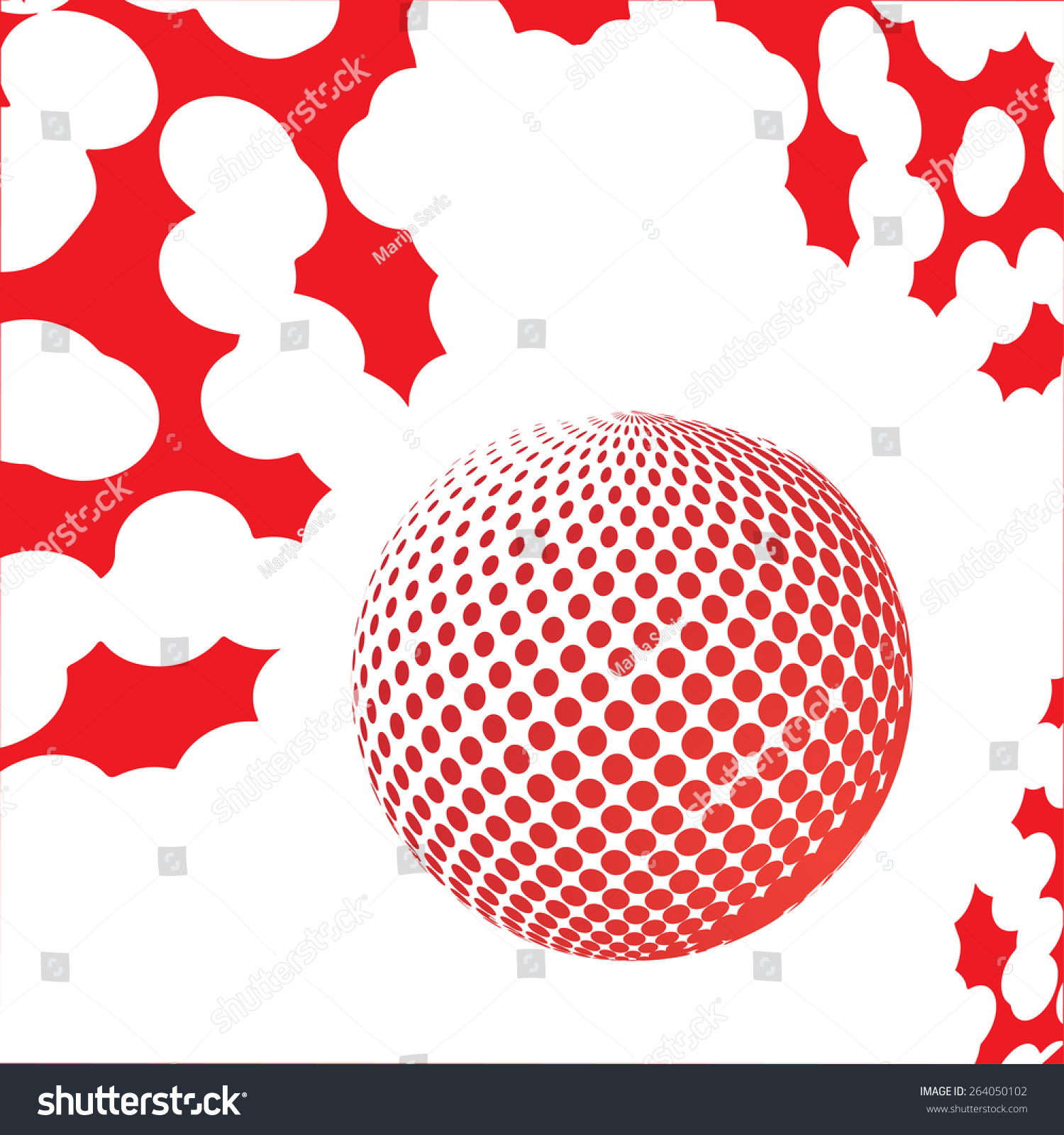 Abstract Halftone Globe Design Stock Vector Stock Vector Royalty Free