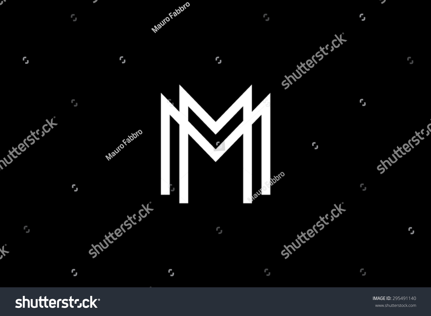 Abstract Letter M Logo Icon Design Stock Vector 295491140 - Shutterstock