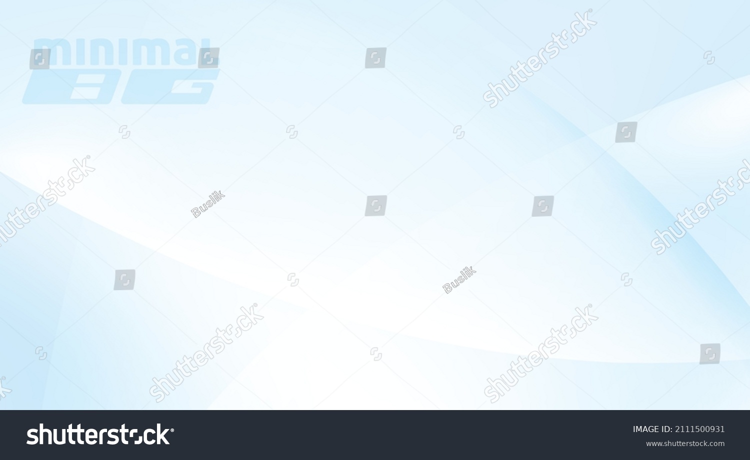 Abstract Light Blue White Minimal Background Stock Vector (Royalty Free