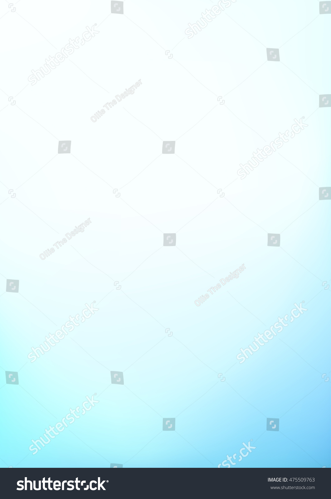 Abstract Light Blue Blurred Vector Portrait Stock Vector 475509763