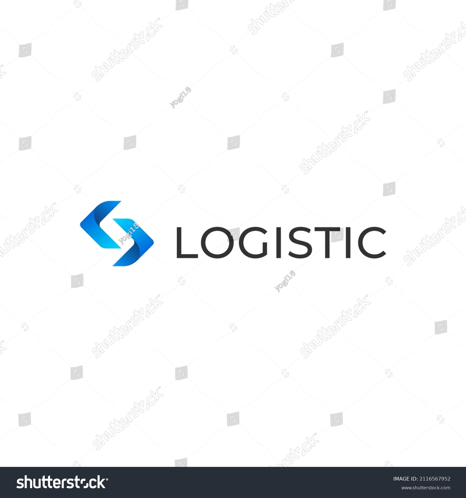 Abstract Logistics Logo Design Inspiration Vector Stock Vector (Royalty ...