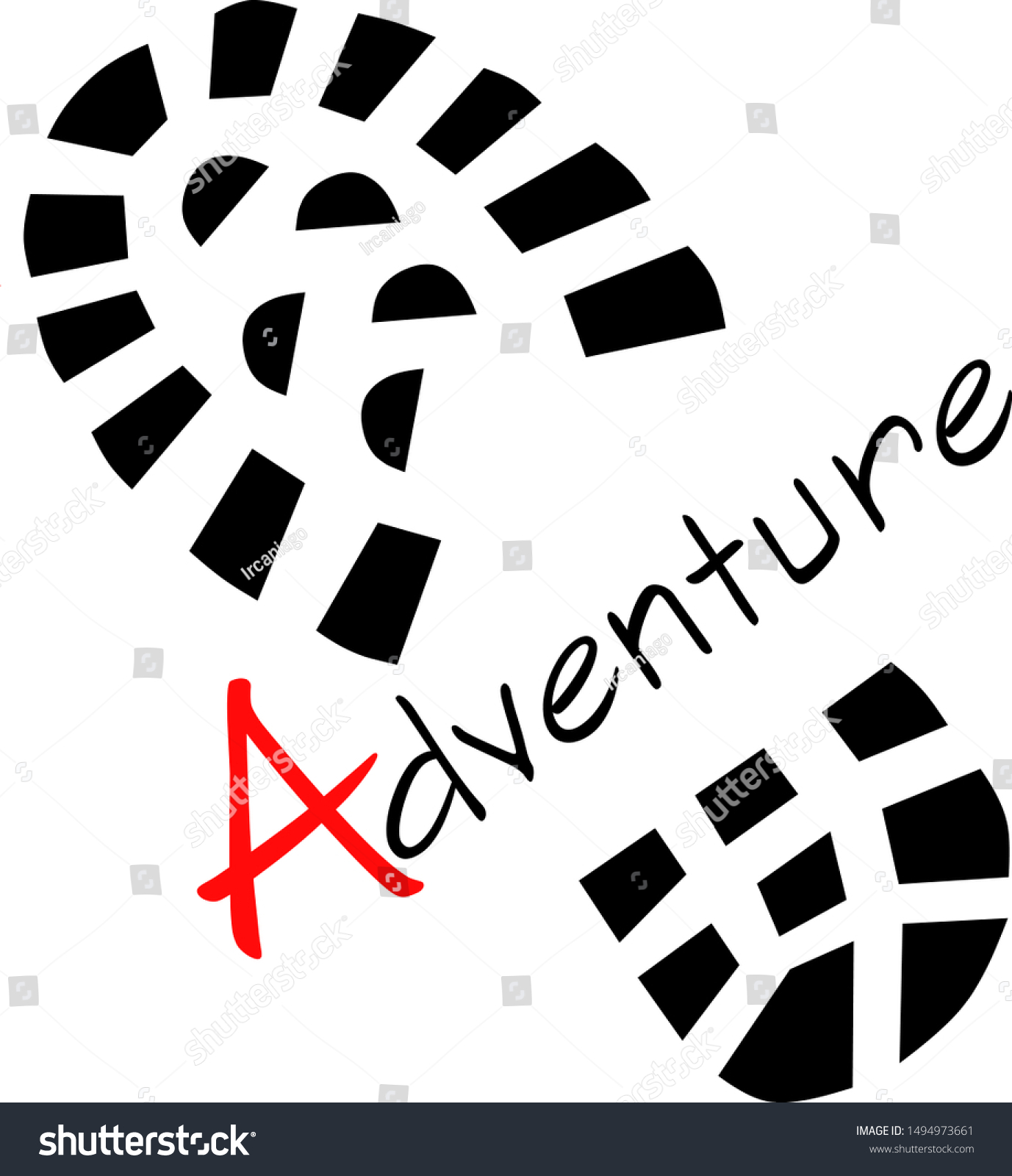 Abstract Logo Vector Adventure Template Sign Stock Vector Royalty Free 1494973661