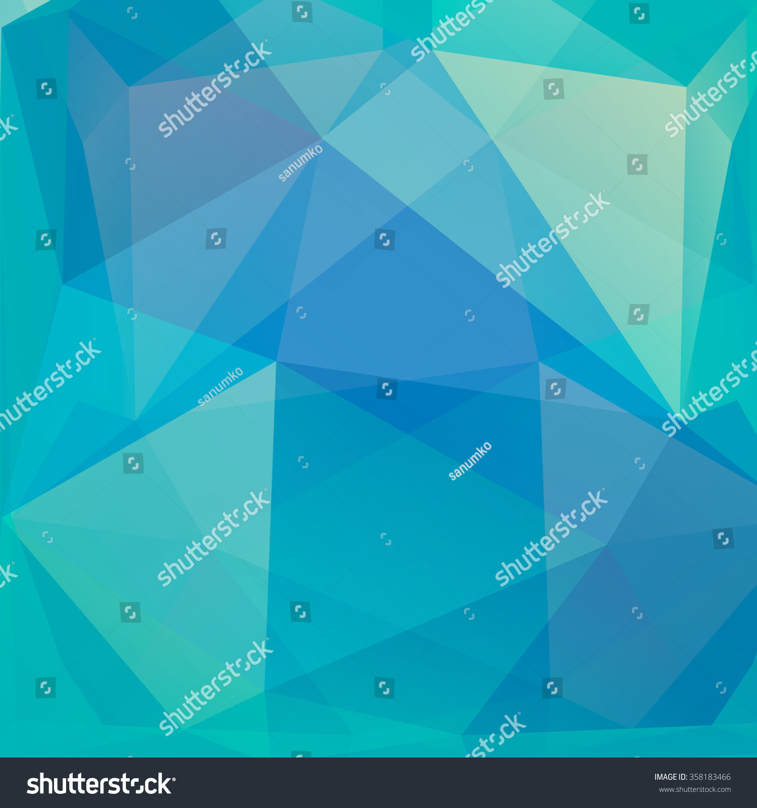 Abstract Low Poly Background Mobile Apps Stock Vector 358183466