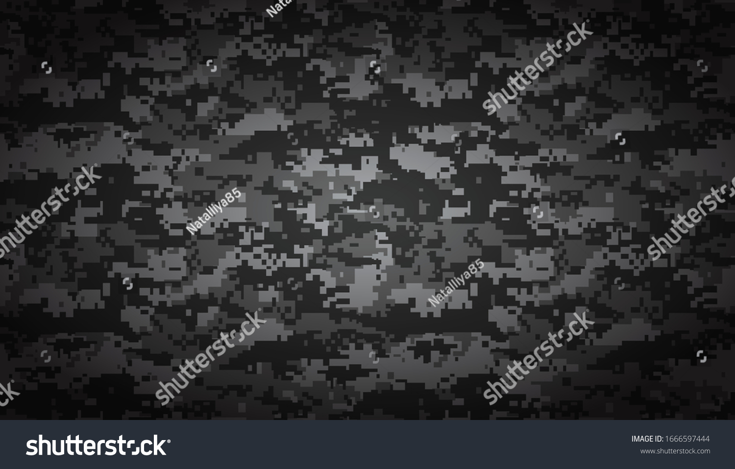 SVG of Abstract military camouflage background. black and white gray repeated seamless pattern print svg