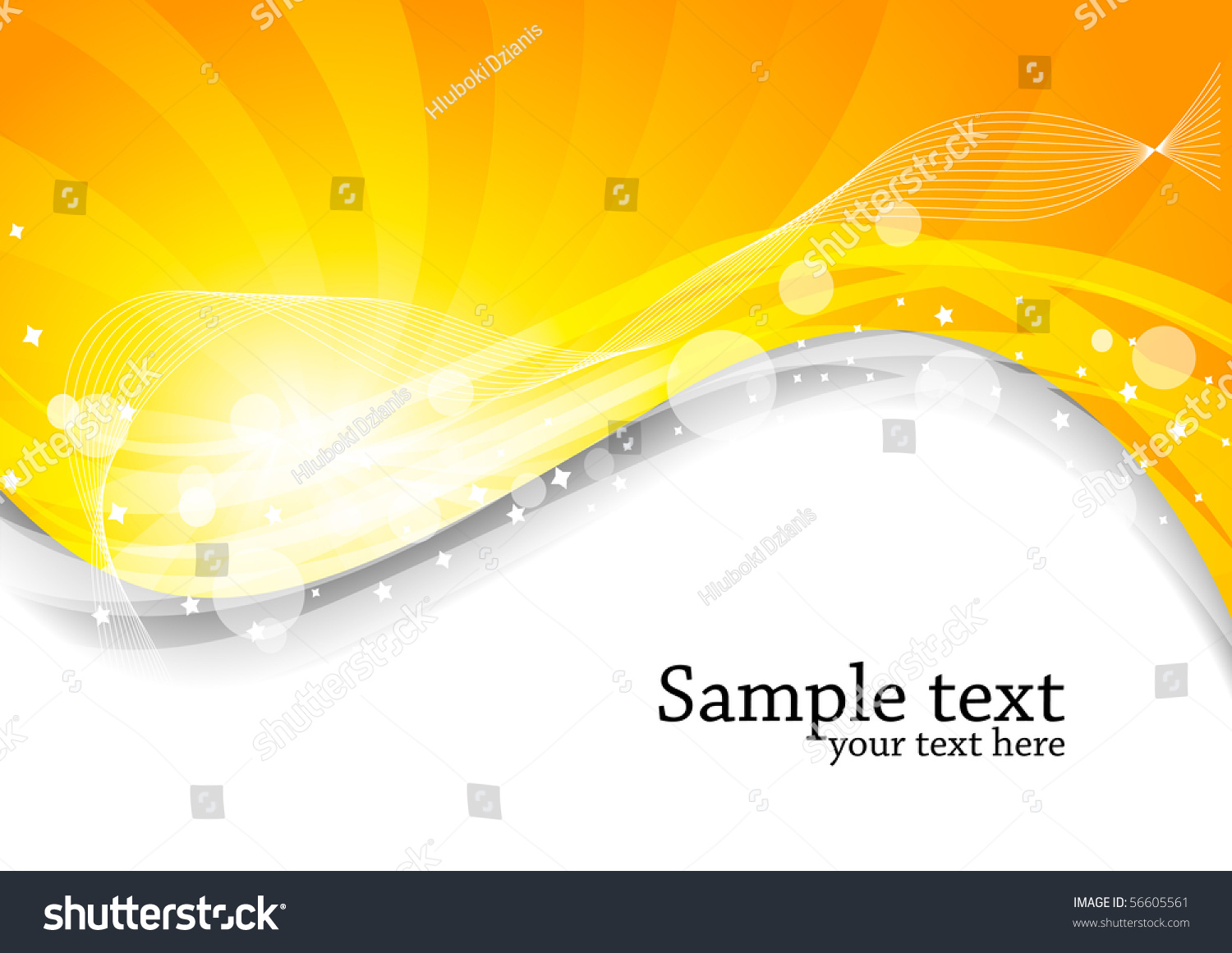 Abstract Orange Background Clipart Stock Vector (Royalty Free) 56605561